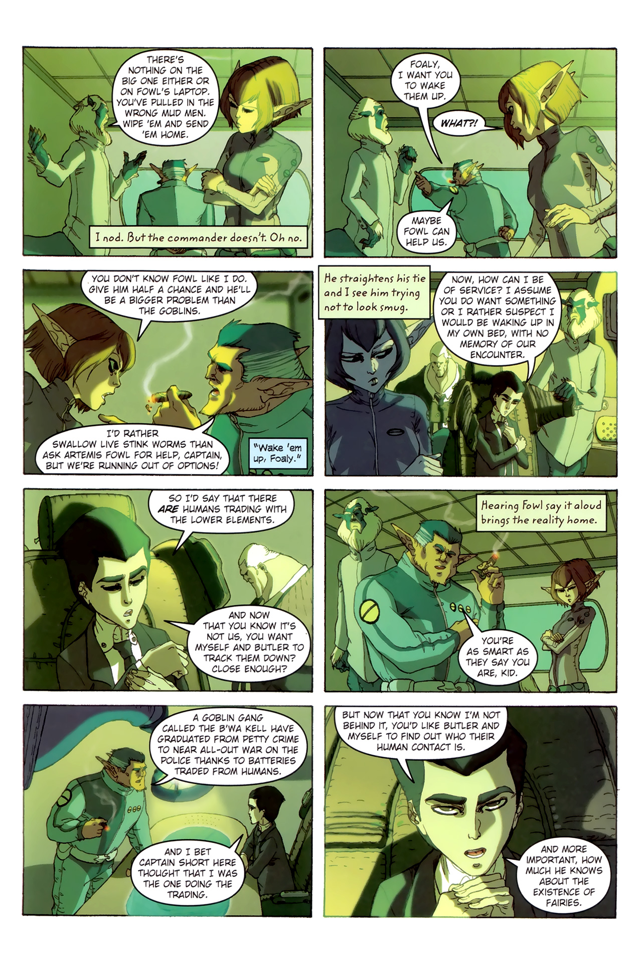 Read online Artemis Fowl: The Arctic Incident comic -  Issue # TPB - 38