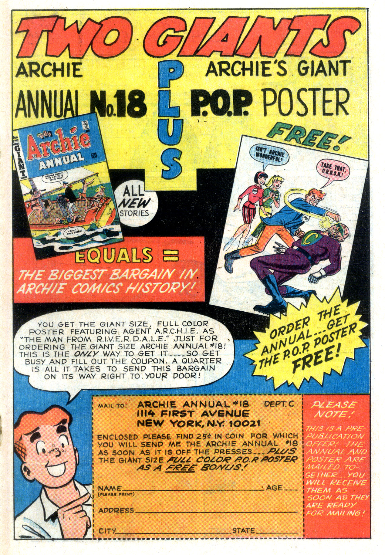 Read online Reggie and Me (1966) comic -  Issue #19 - 19