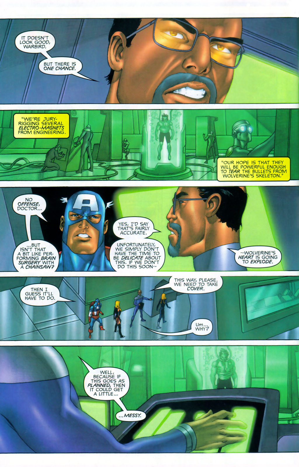 Read online Wolverine/Captain America comic -  Issue #3 - 19