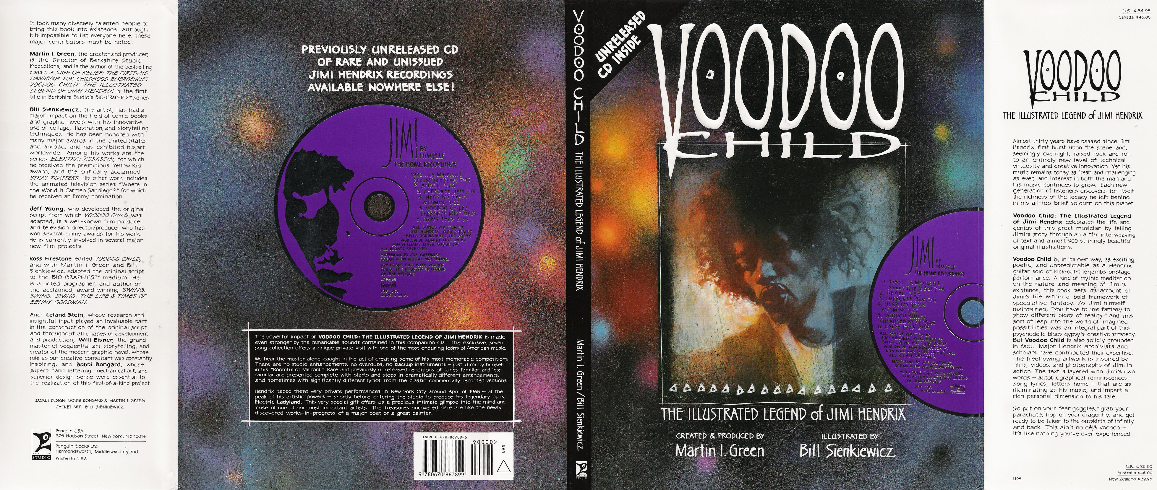 Read online Voodoo Child - The Illustrated Legend of Jimi Hendrix comic -  Issue # TPB - 1