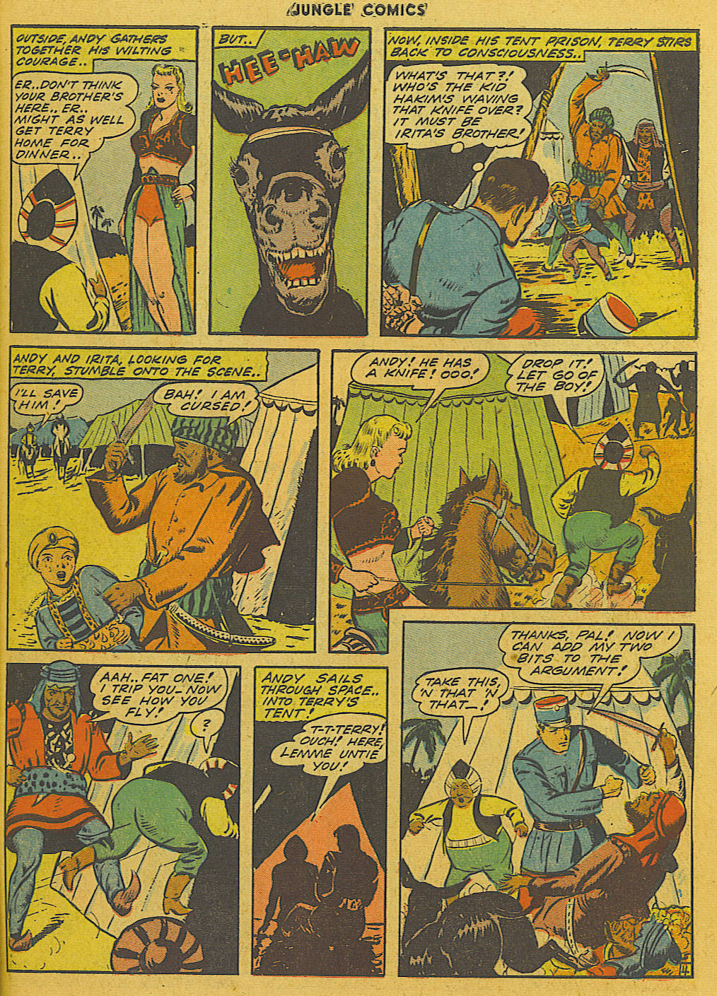 Read online Jungle Comics comic -  Issue #50 - 47