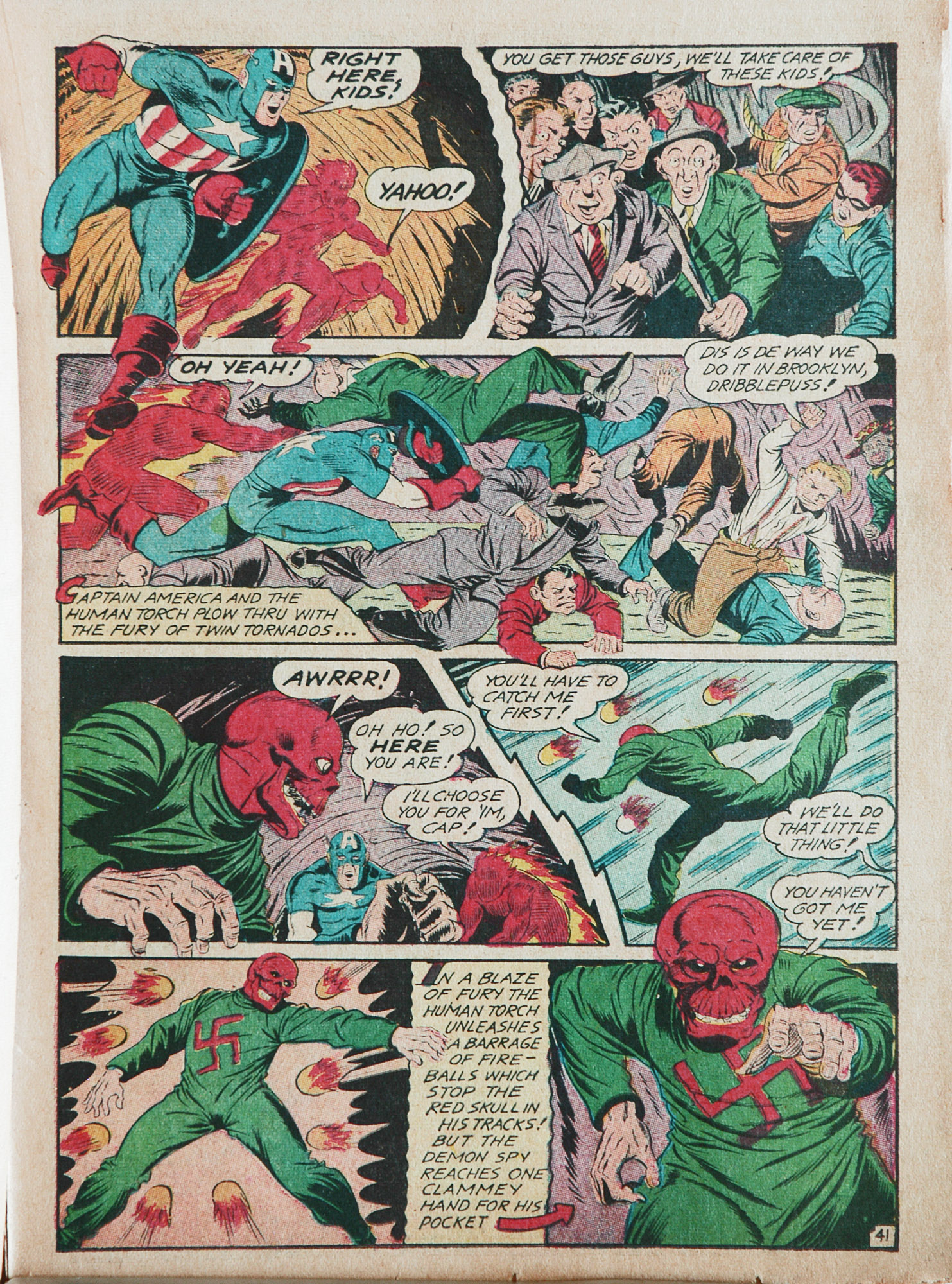 Read online Young Allies Comics comic -  Issue #4 - 43