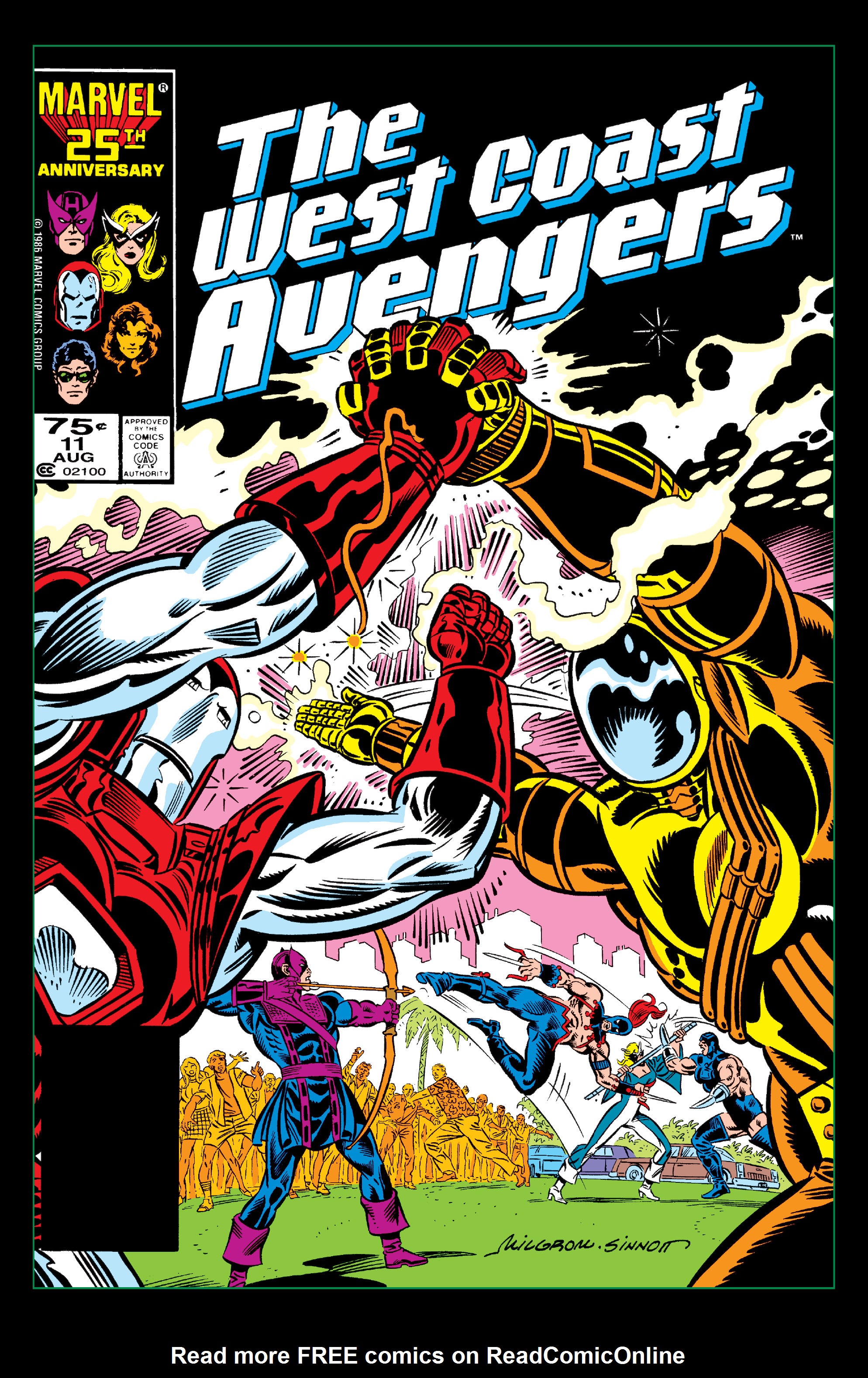 Read online Avengers West Coast Epic Collection: How The West Was Won comic -  Issue #Avengers West Coast Epic Collection Lost in Space-Time (Part 1) - 74