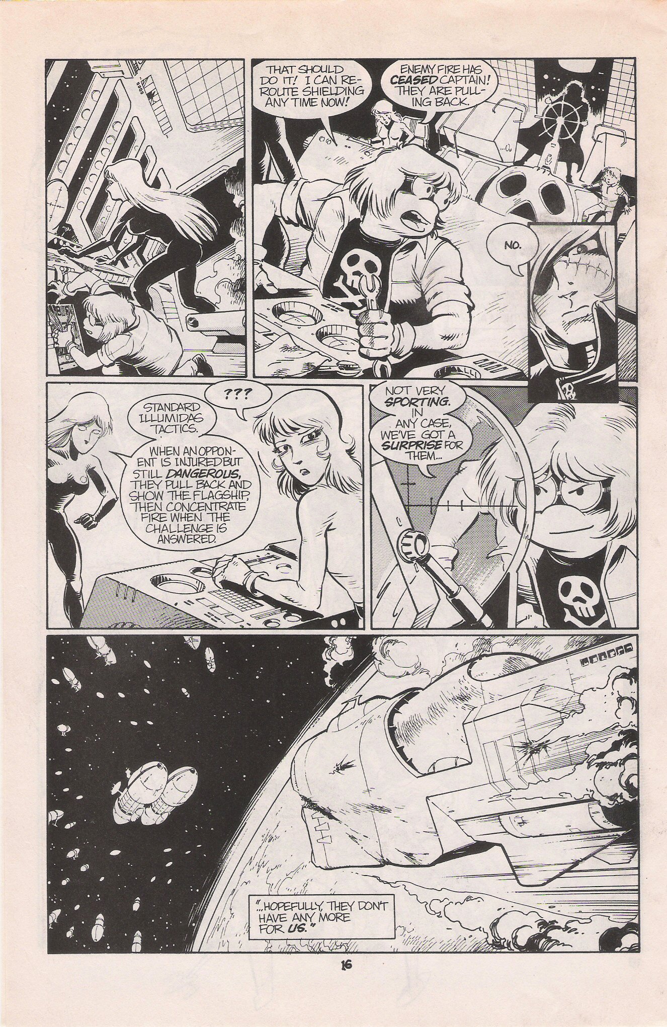 Read online Captain Harlock: Deathshadow Rising comic -  Issue #6 - 18