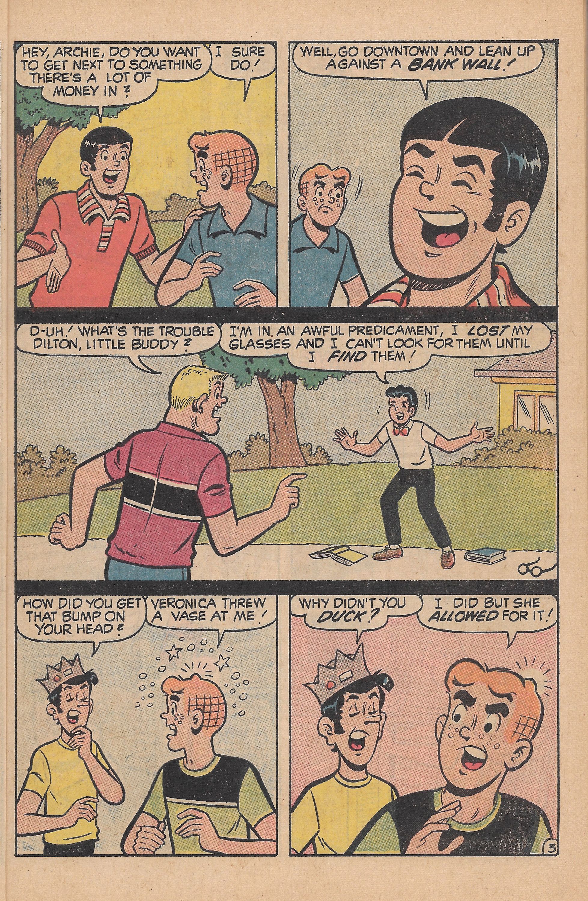 Read online Archie's TV Laugh-Out comic -  Issue #5 - 21