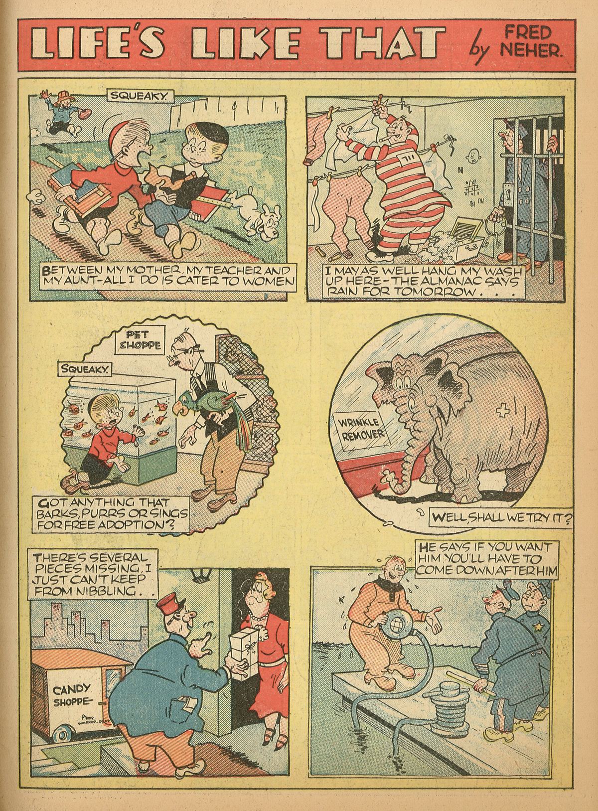 Read online Famous Funnies comic -  Issue #55 - 21