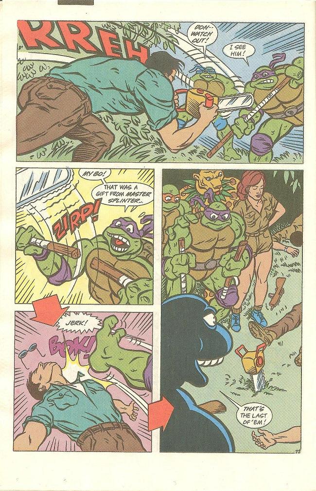 Read online Teenage Mutant Ninja Turtles Adventures (1989) comic -  Issue #14 - 23