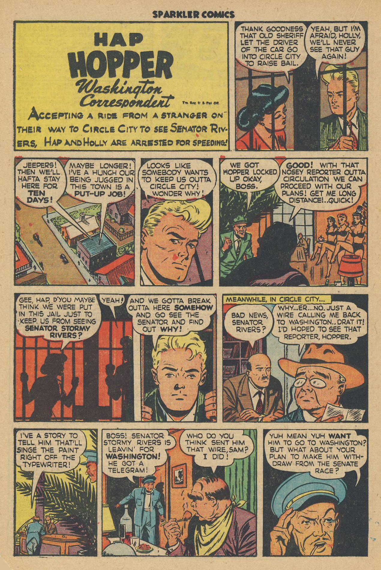 Read online Sparkler Comics comic -  Issue #57 - 28