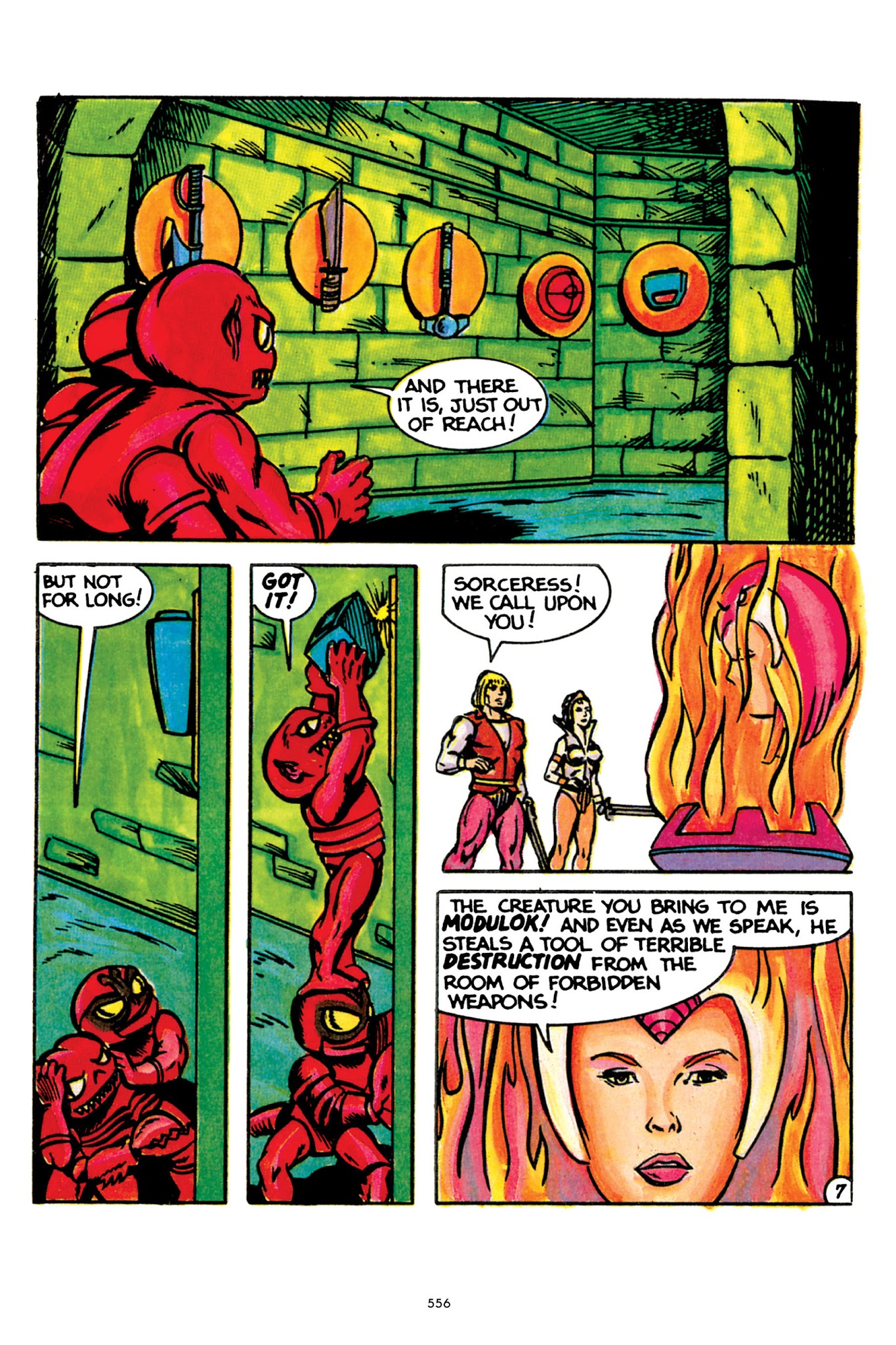 Read online He-Man and the Masters of the Universe Minicomic Collection comic -  Issue # TPB 1 - 539