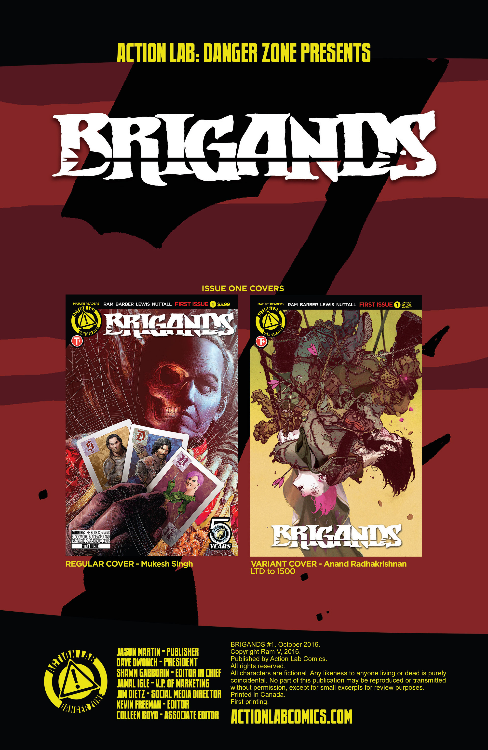 Read online Brigands comic -  Issue #1 - 2