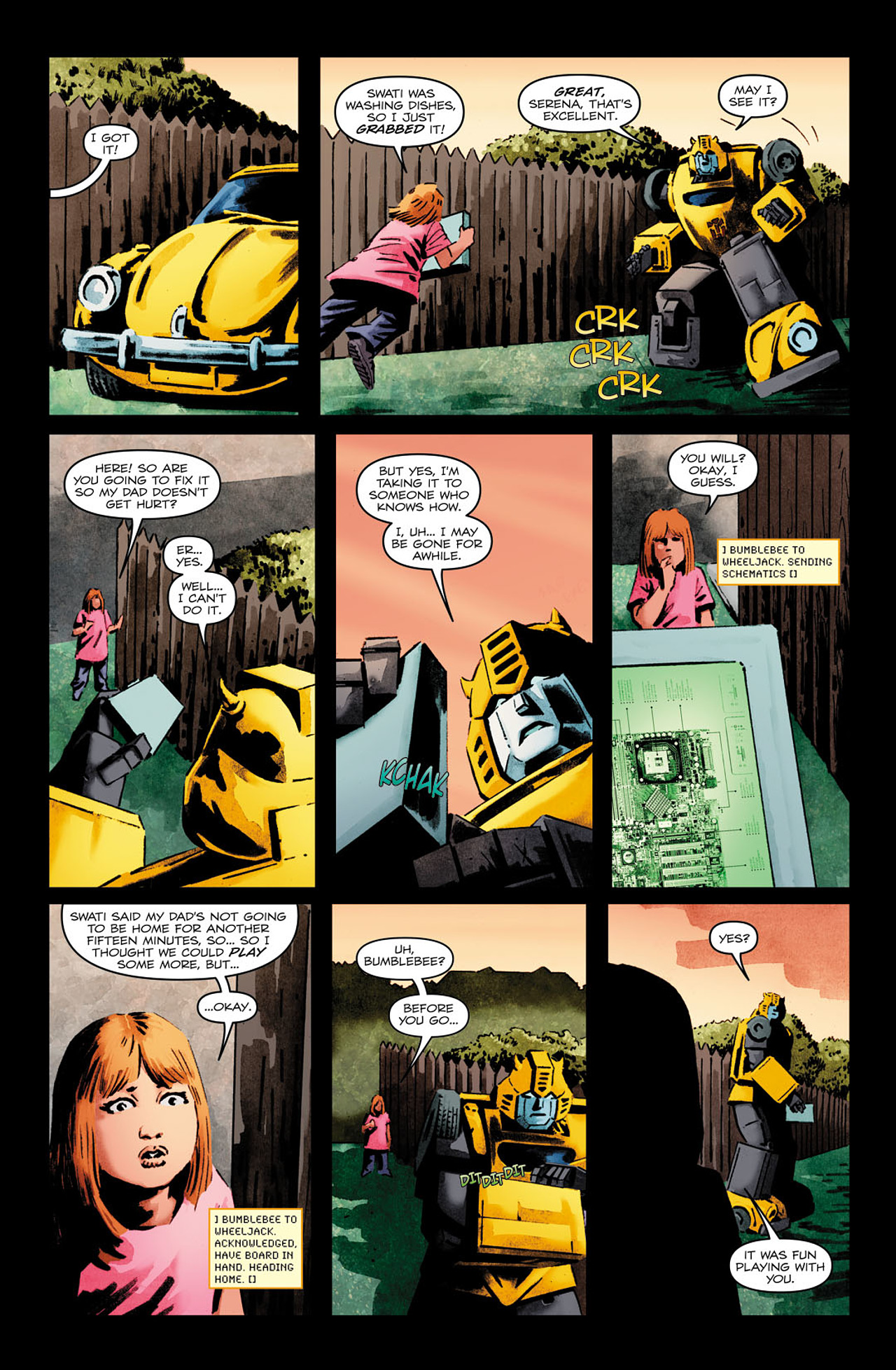 Read online The Transformers: Bumblebee comic -  Issue #3 - 20