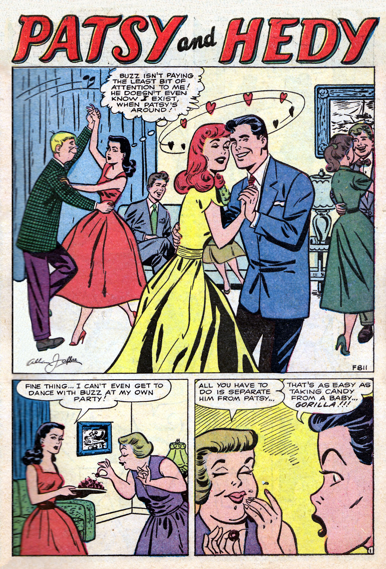 Read online Patsy and Hedy comic -  Issue #34 - 3