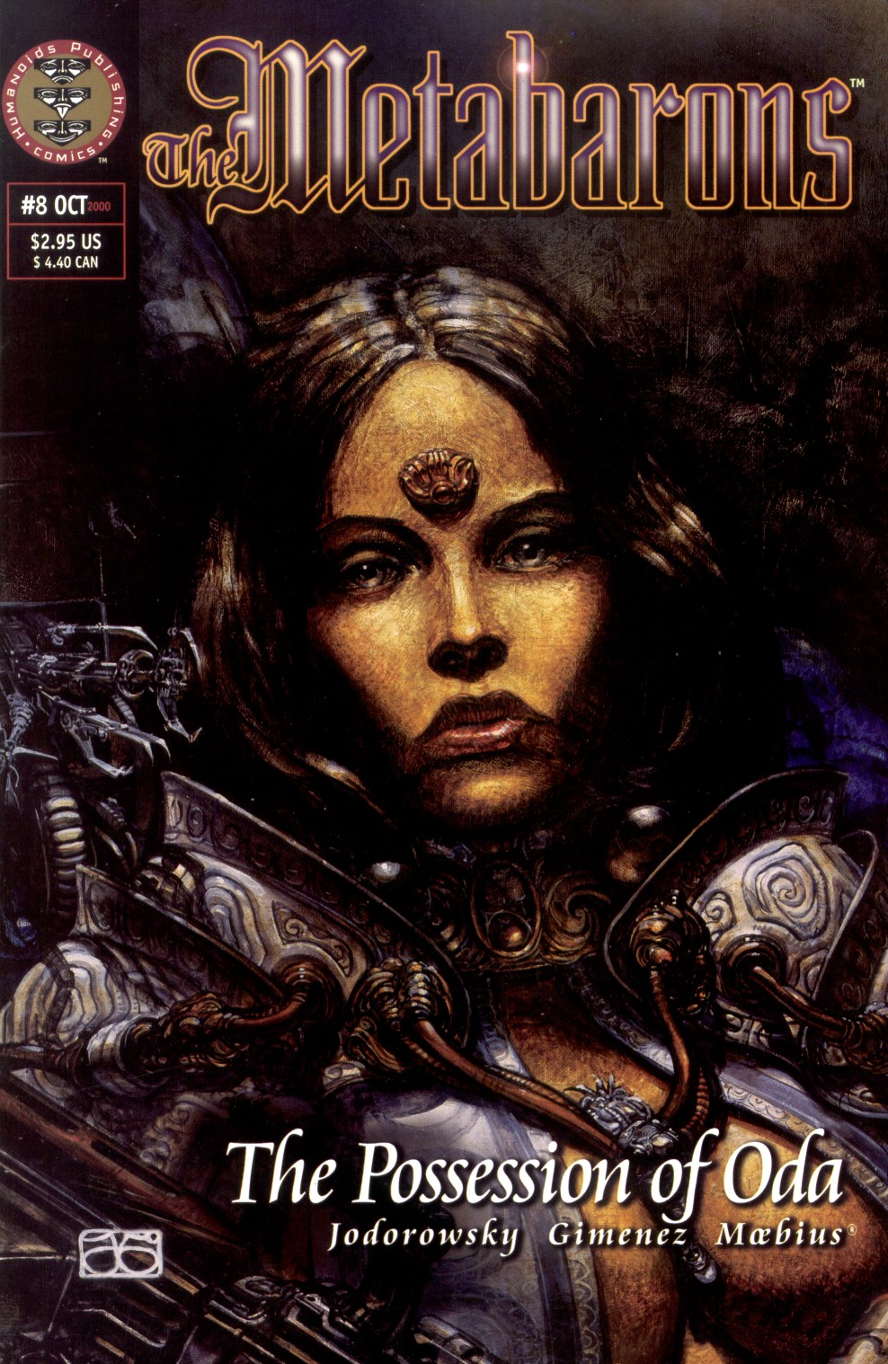 Read online The Metabarons comic -  Issue #8 - The Posession Of Oda - 1