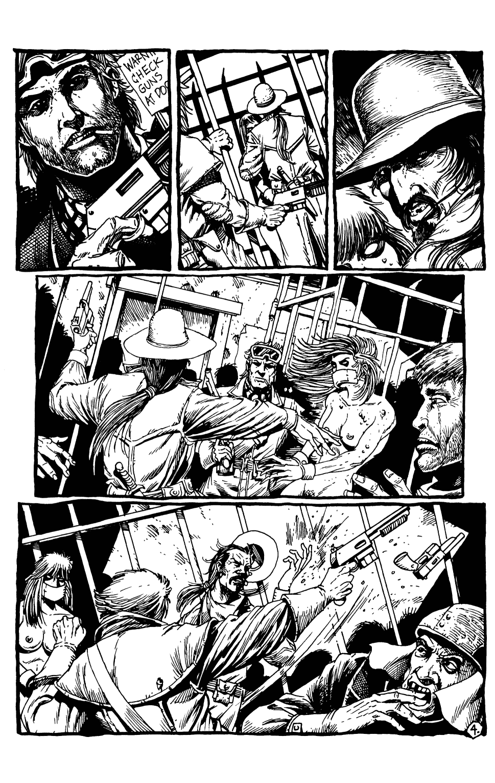 Read online Lansdale and Truman's Dead Folks comic -  Issue #1 - 6