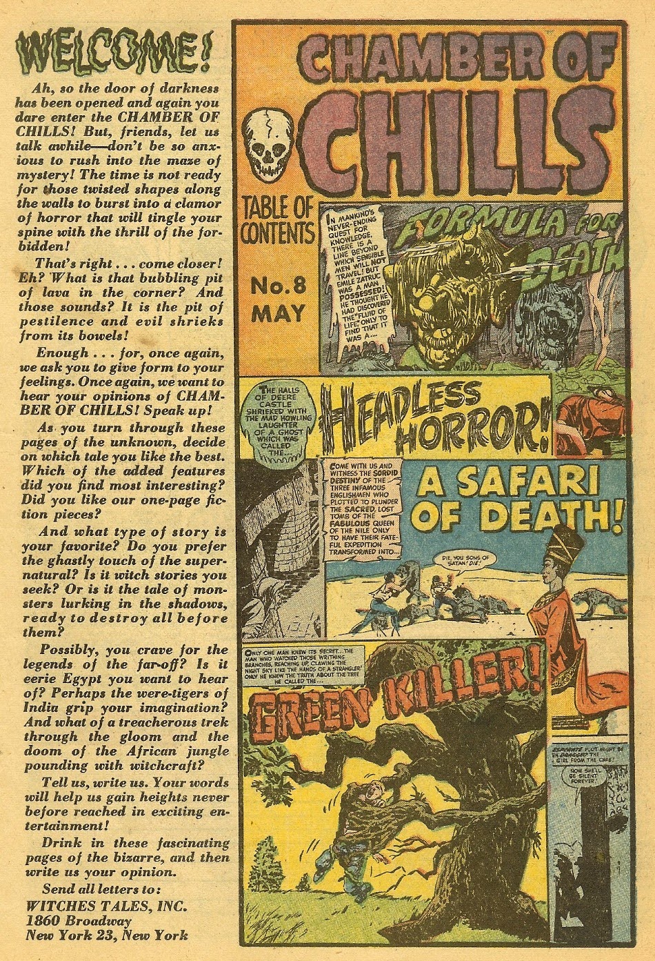 Read online Chamber of Chills (1951) comic -  Issue #8 - 3