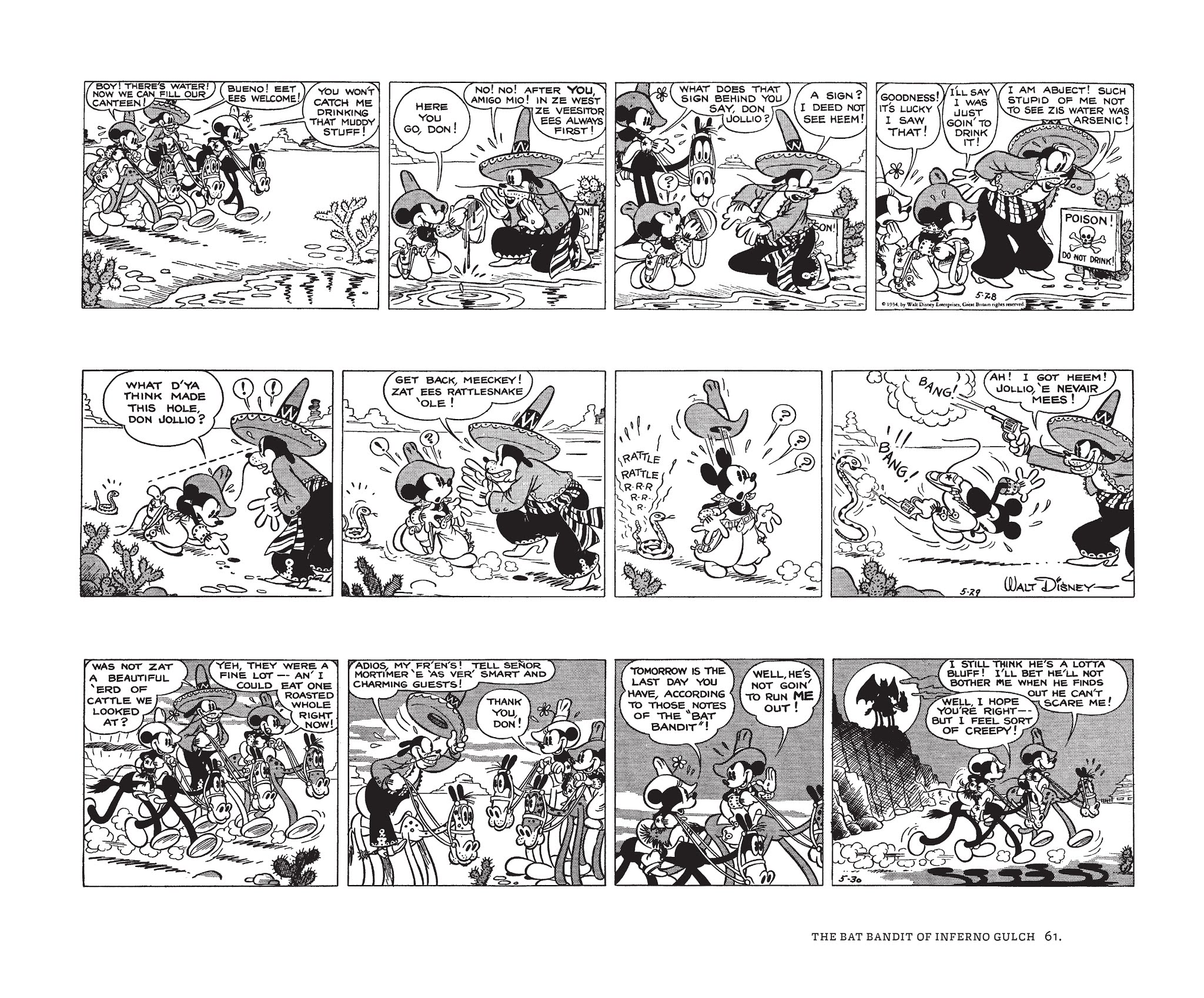 Read online Walt Disney's Mickey Mouse by Floyd Gottfredson comic -  Issue # TPB 3 (Part 1) - 61
