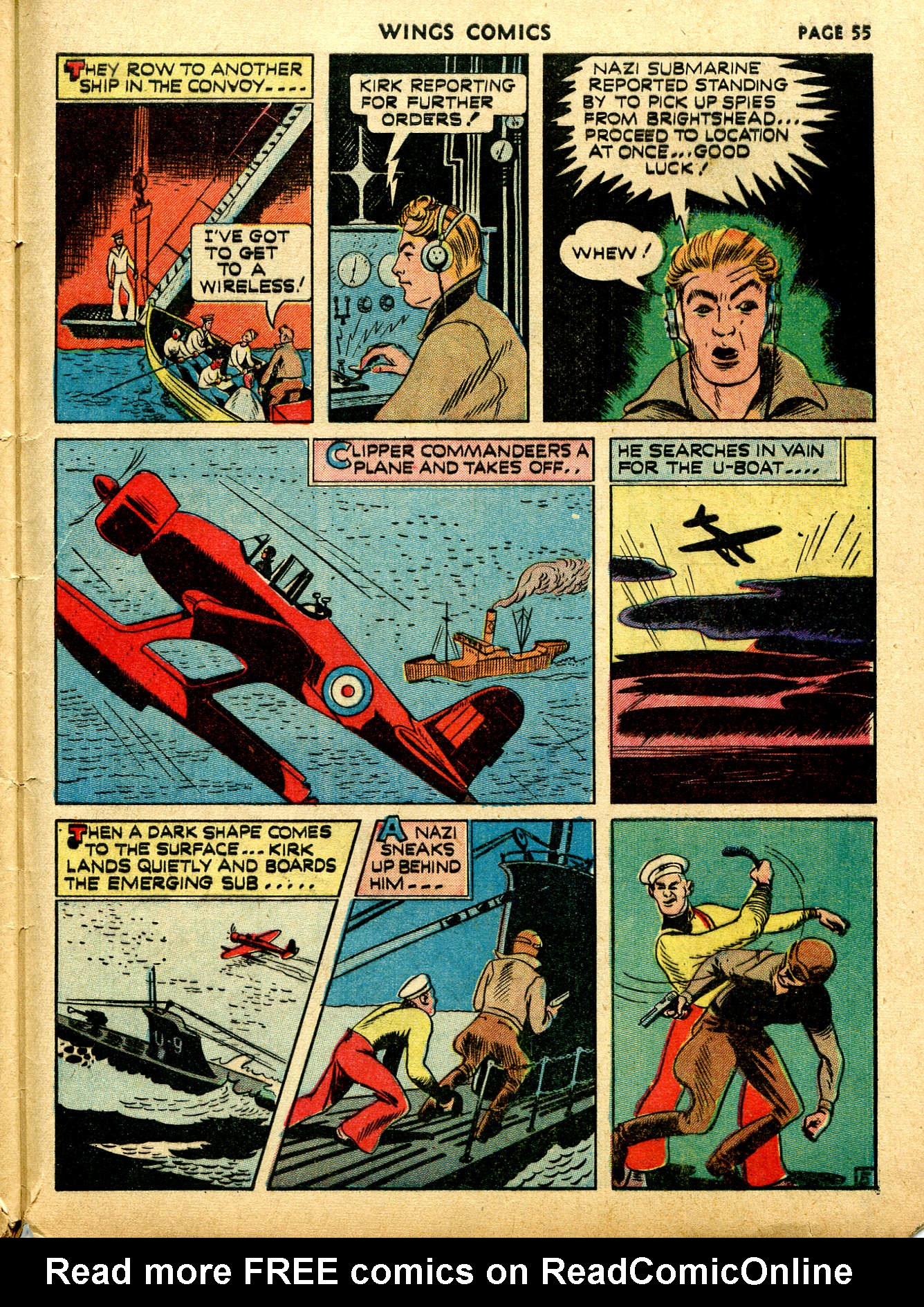 Read online Wings Comics comic -  Issue #12 - 57