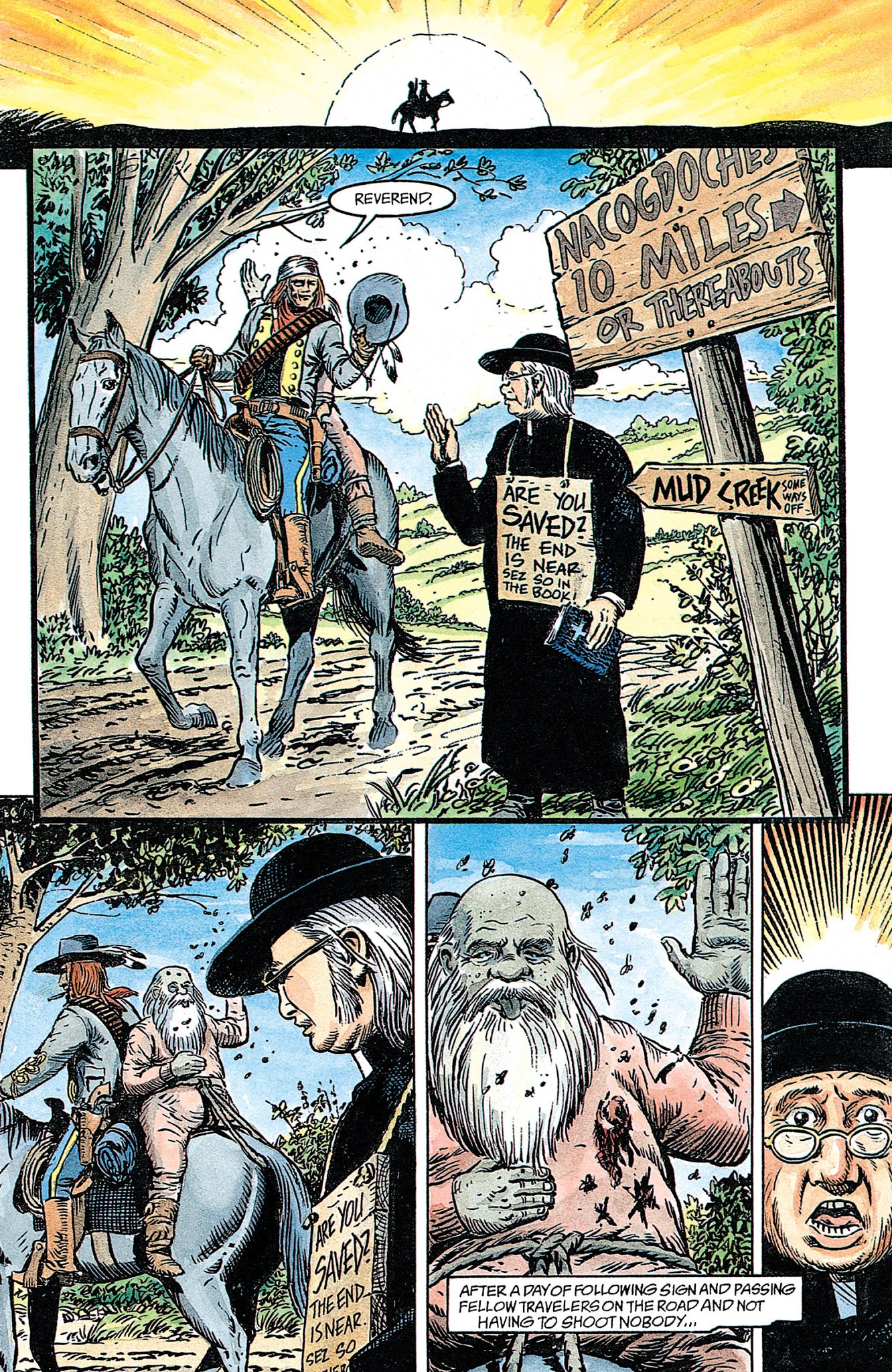 Read online Jonah Hex: Shadows West comic -  Issue # TPB (Part 1) - 80