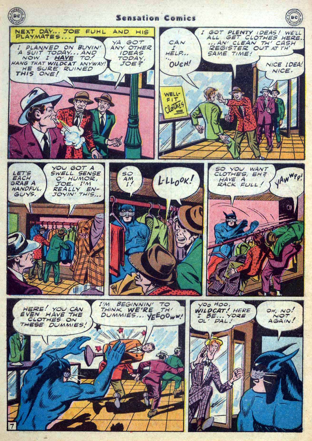 Read online Sensation (Mystery) Comics comic -  Issue #59 - 48