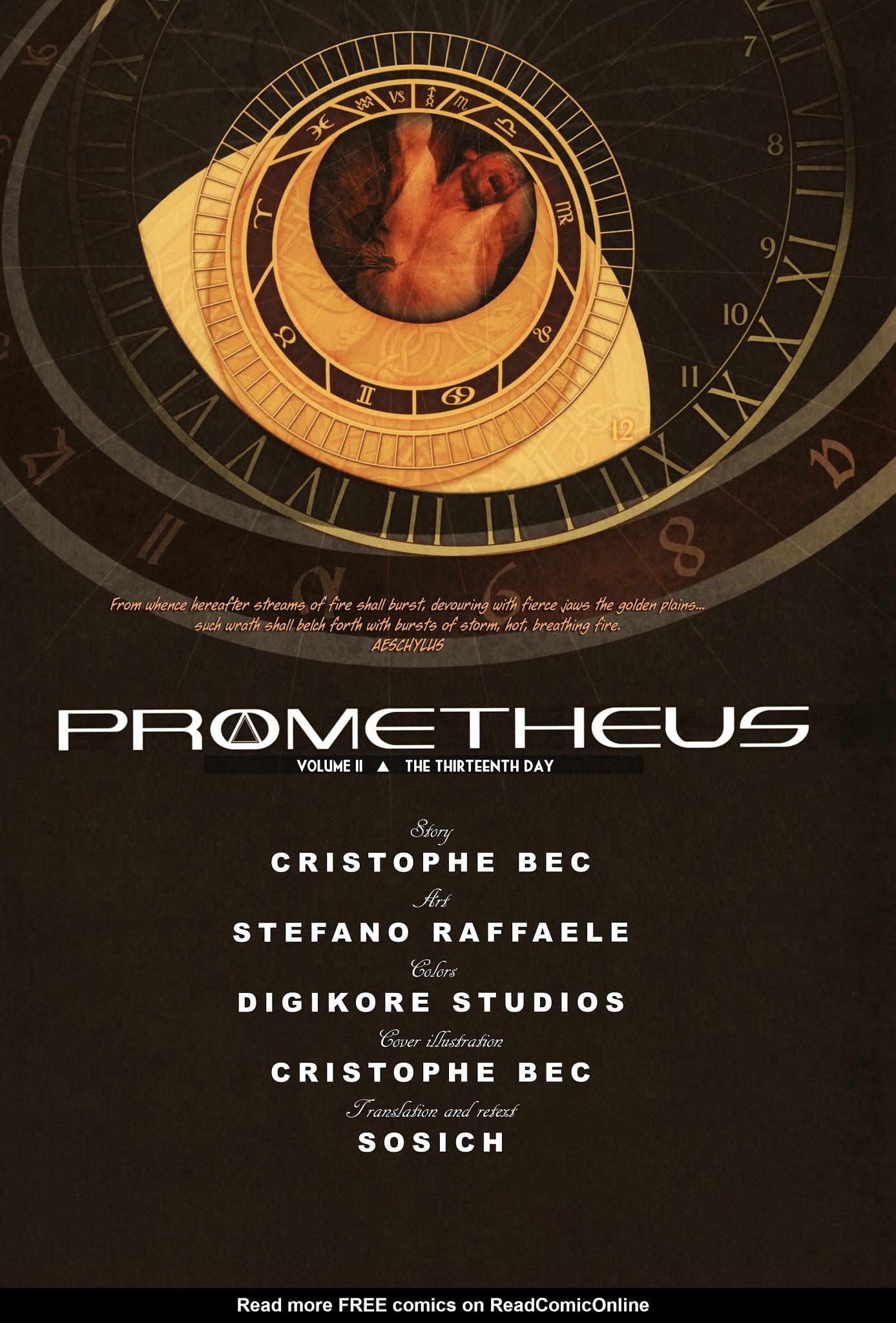 Read online Prometheus comic -  Issue #11 - 3