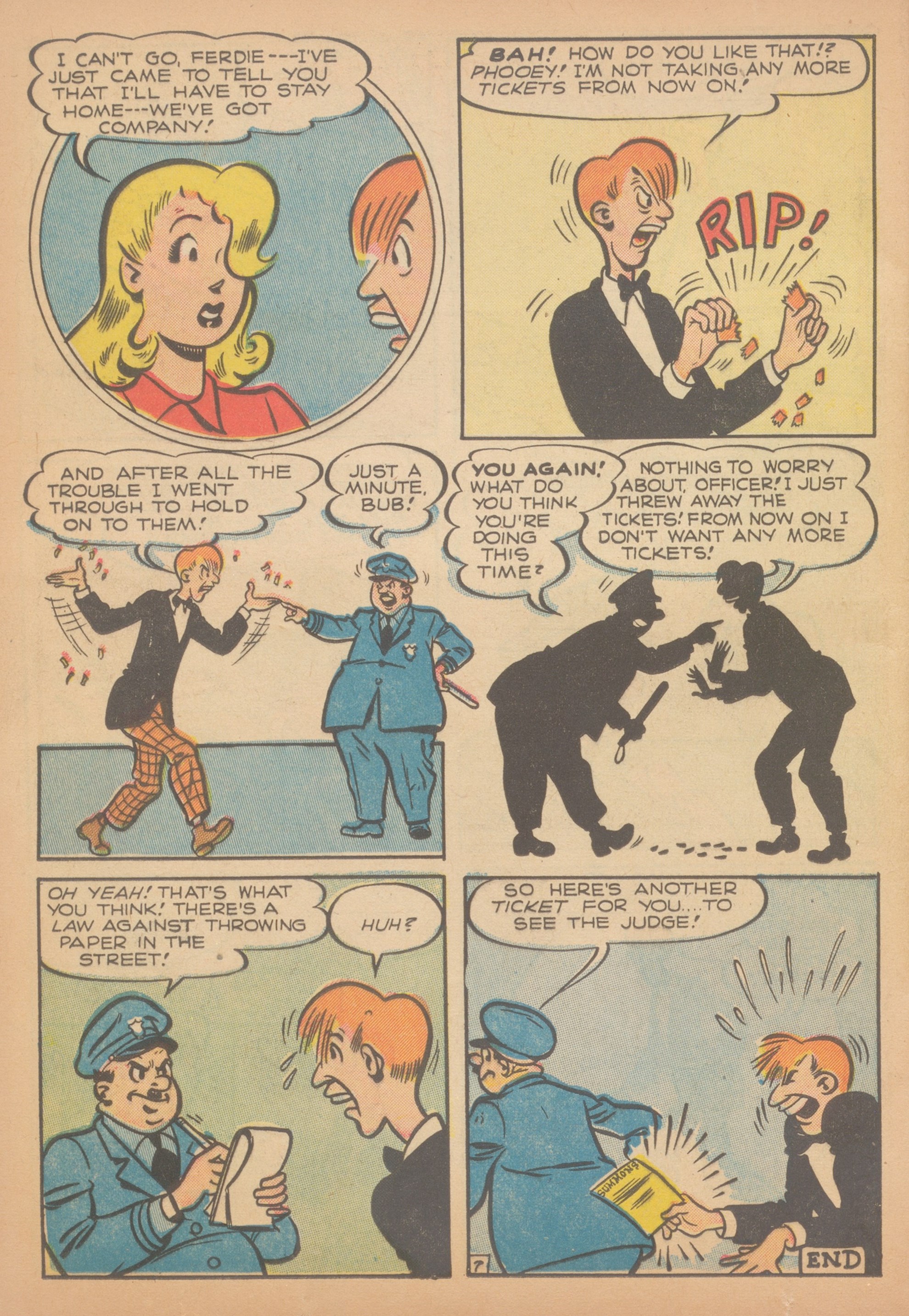 Read online Pep Comics comic -  Issue #71 - 34