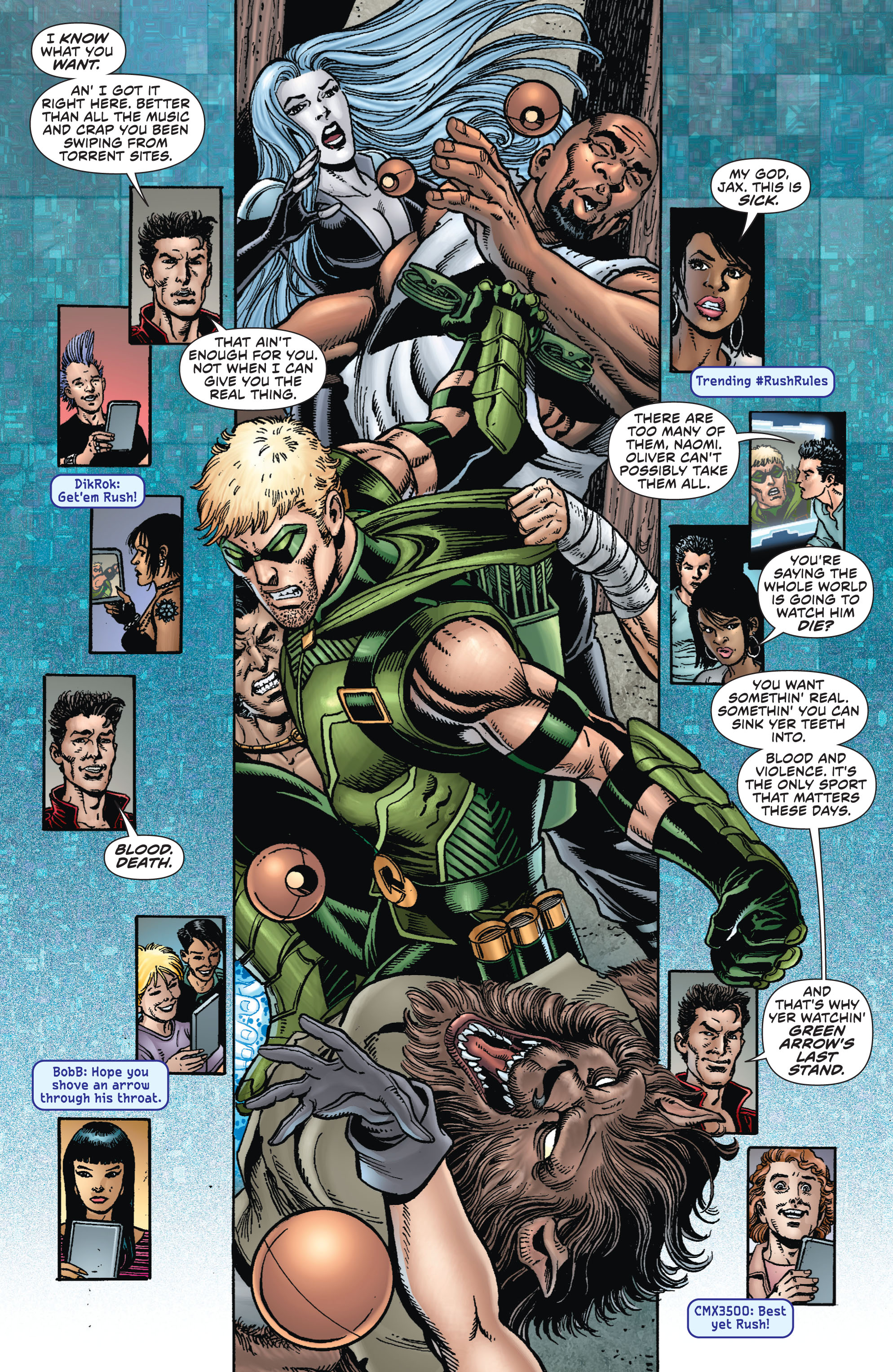 Read online Green Arrow (2011) comic -  Issue #3 - 4