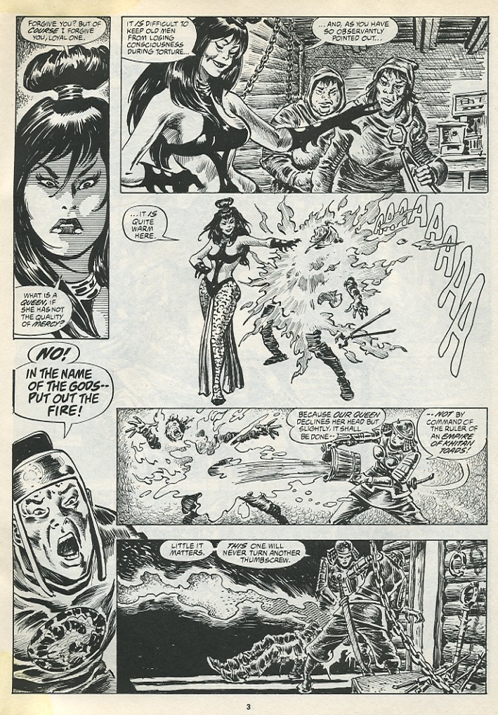 Read online The Savage Sword Of Conan comic -  Issue #195 - 5