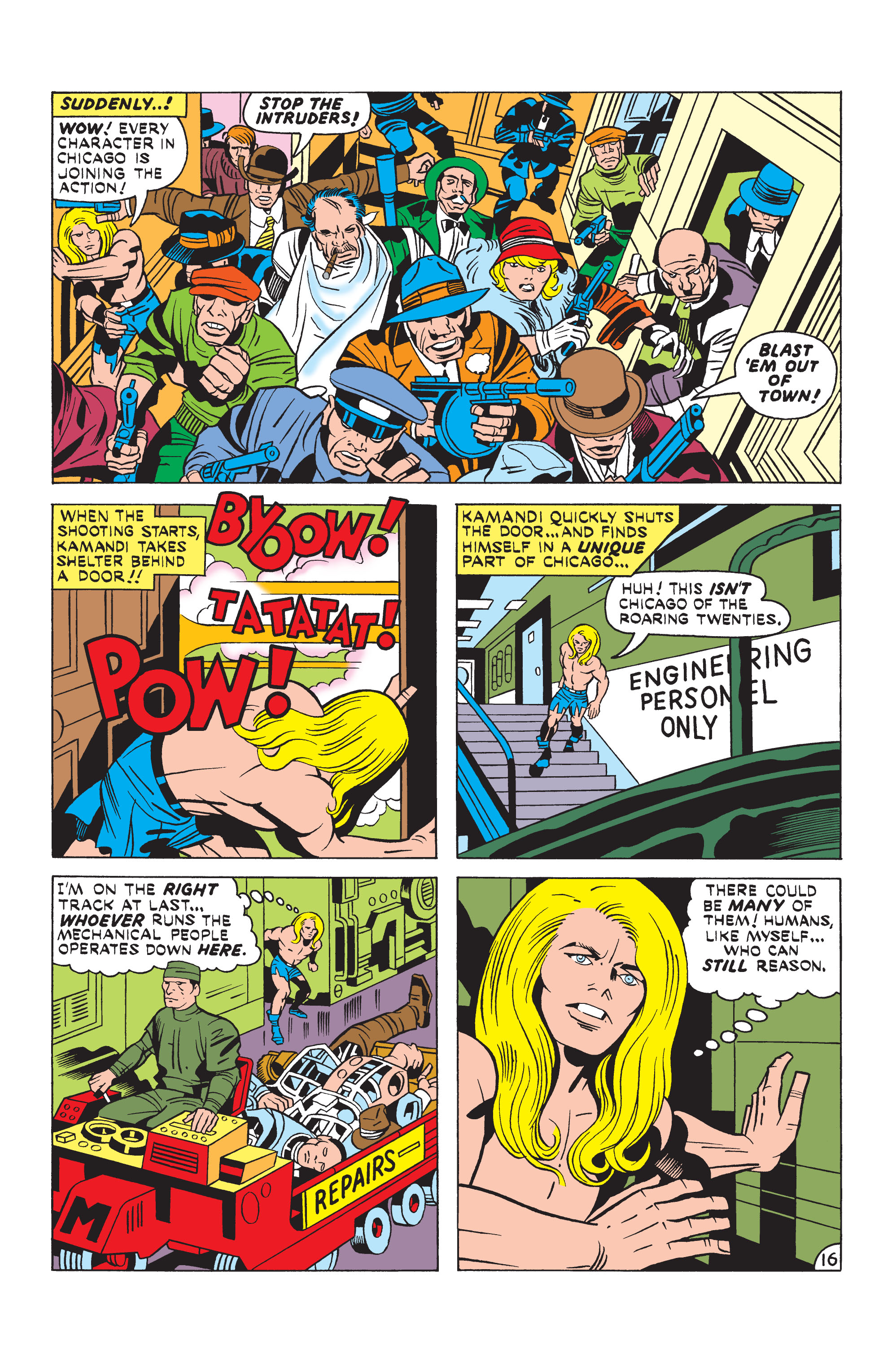 Read online Kamandi, The Last Boy On Earth comic -  Issue #20 - 16