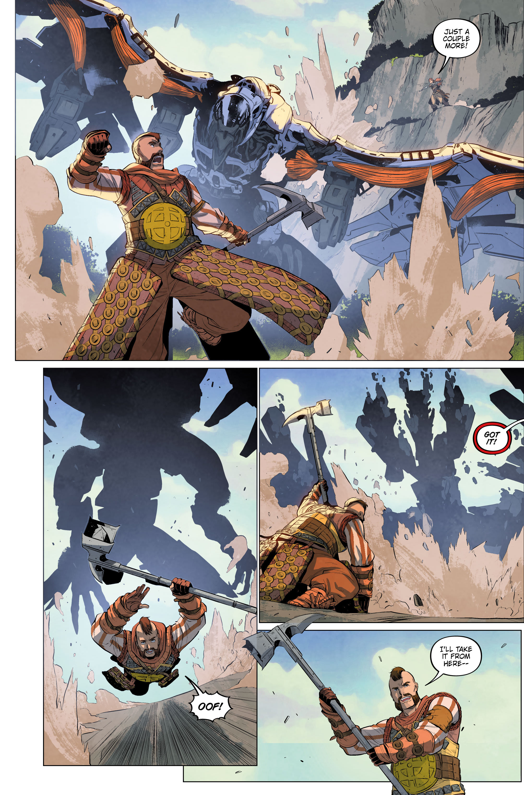 Read online Horizon Zero Dawn (2021) comic -  Issue #3 - 8
