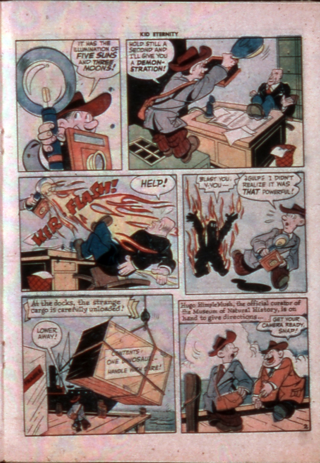 Read online Kid Eternity (1946) comic -  Issue #3 - 27