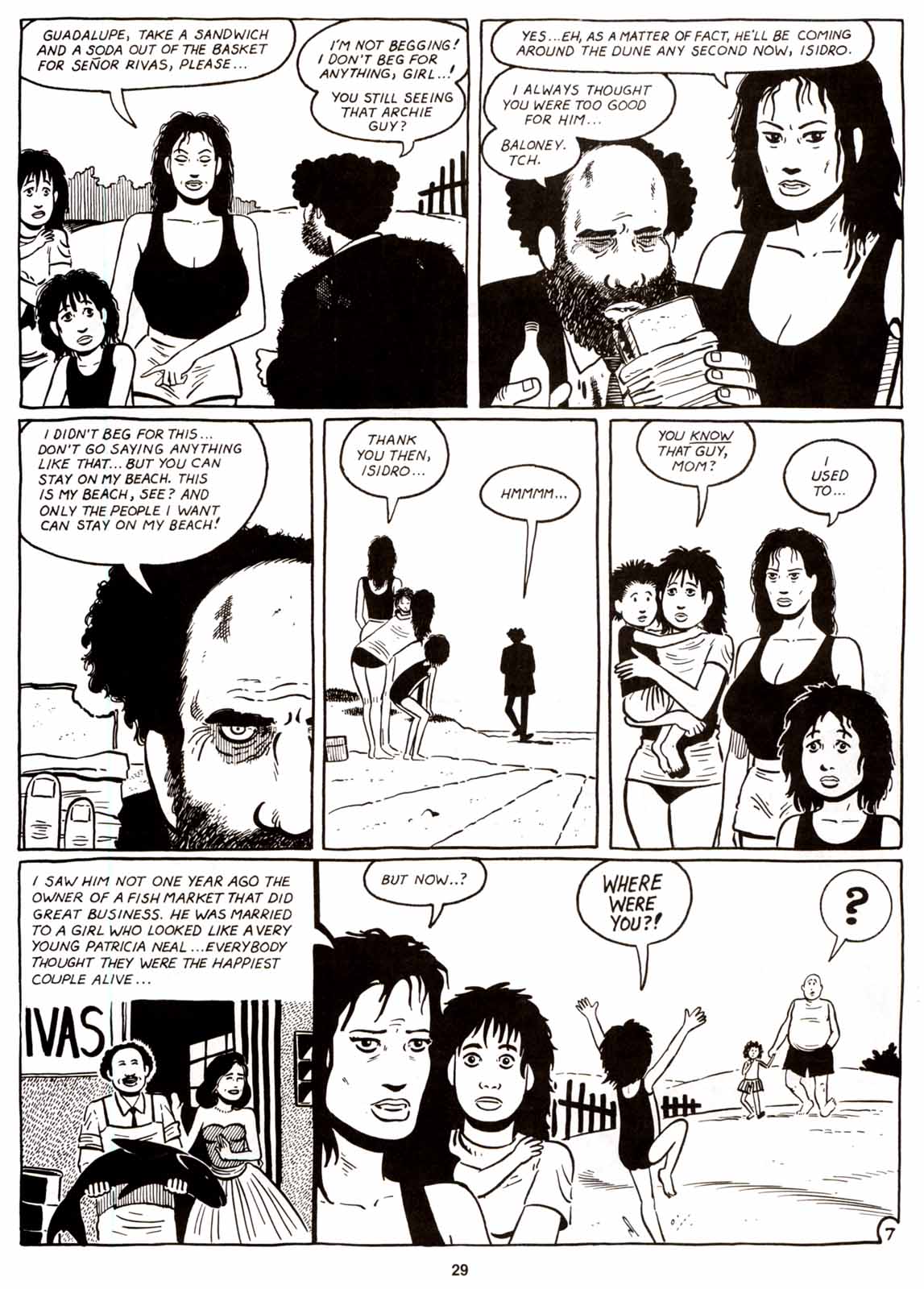 Read online Love and Rockets (1982) comic -  Issue #8 - 31