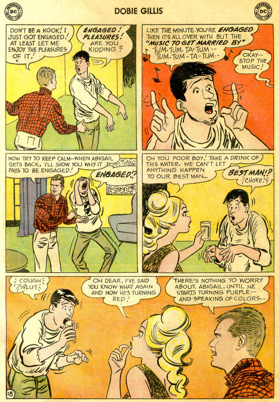 Read online Many Loves of Dobie Gillis comic -  Issue #14 - 24