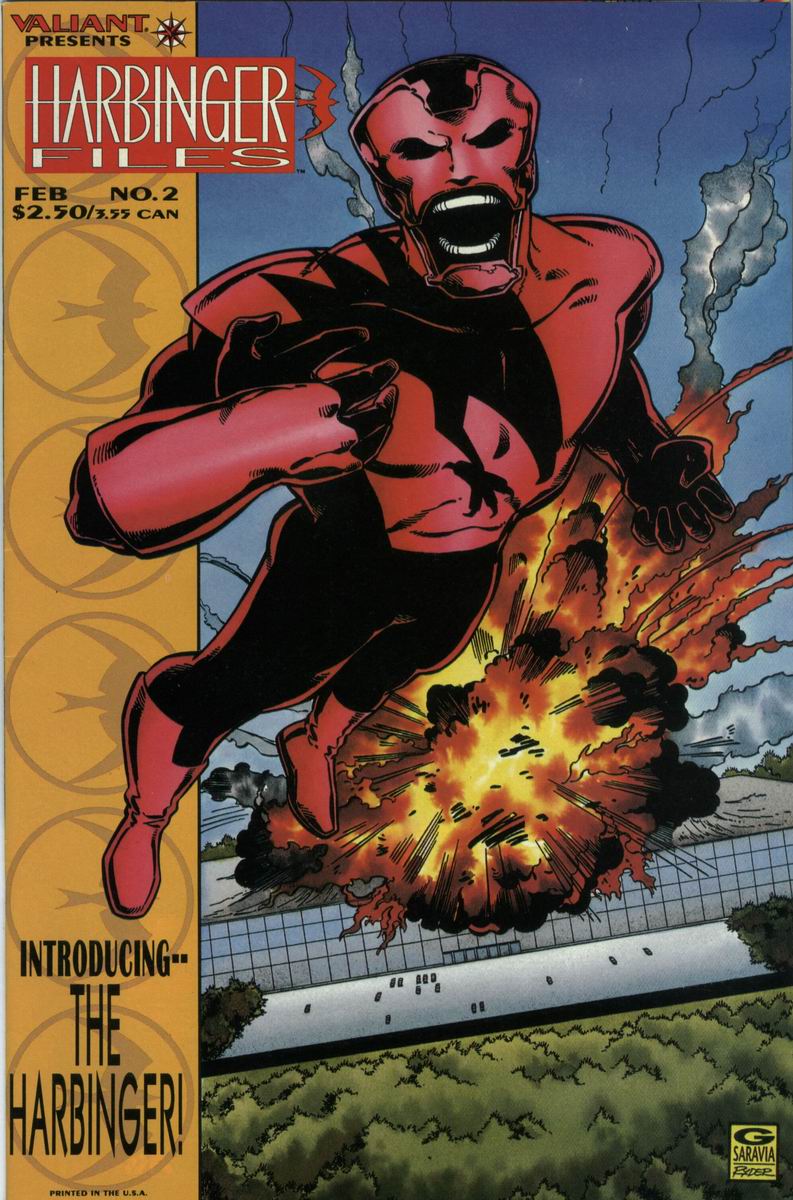 Read online Harbinger Files comic -  Issue #2 - 1