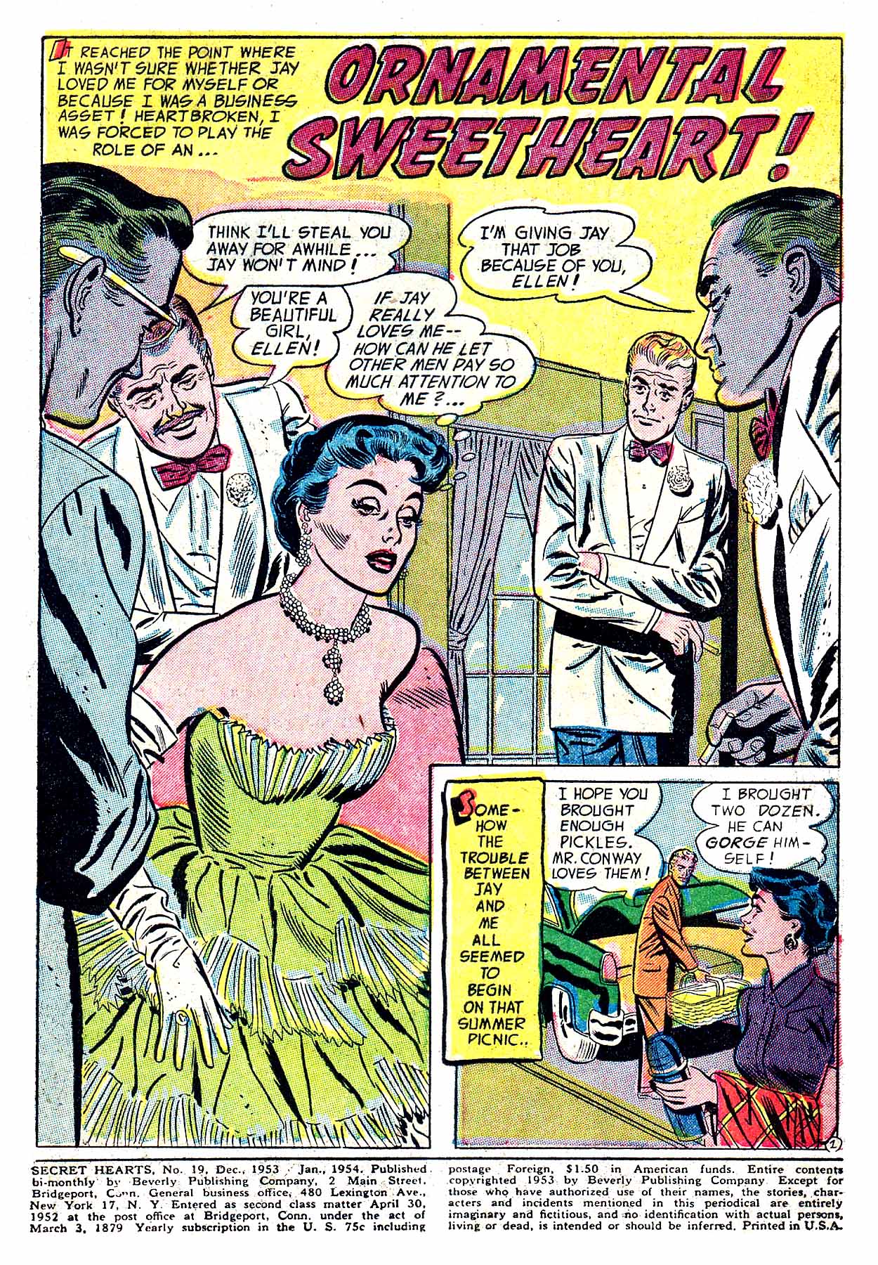 Read online Secret Hearts comic -  Issue #19 - 3