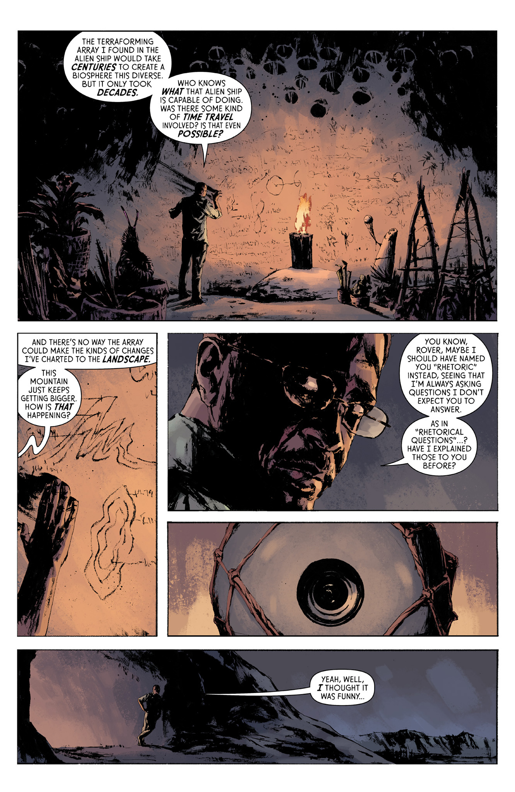 Read online Aliens: Fire and Stone comic -  Issue #3 - 12