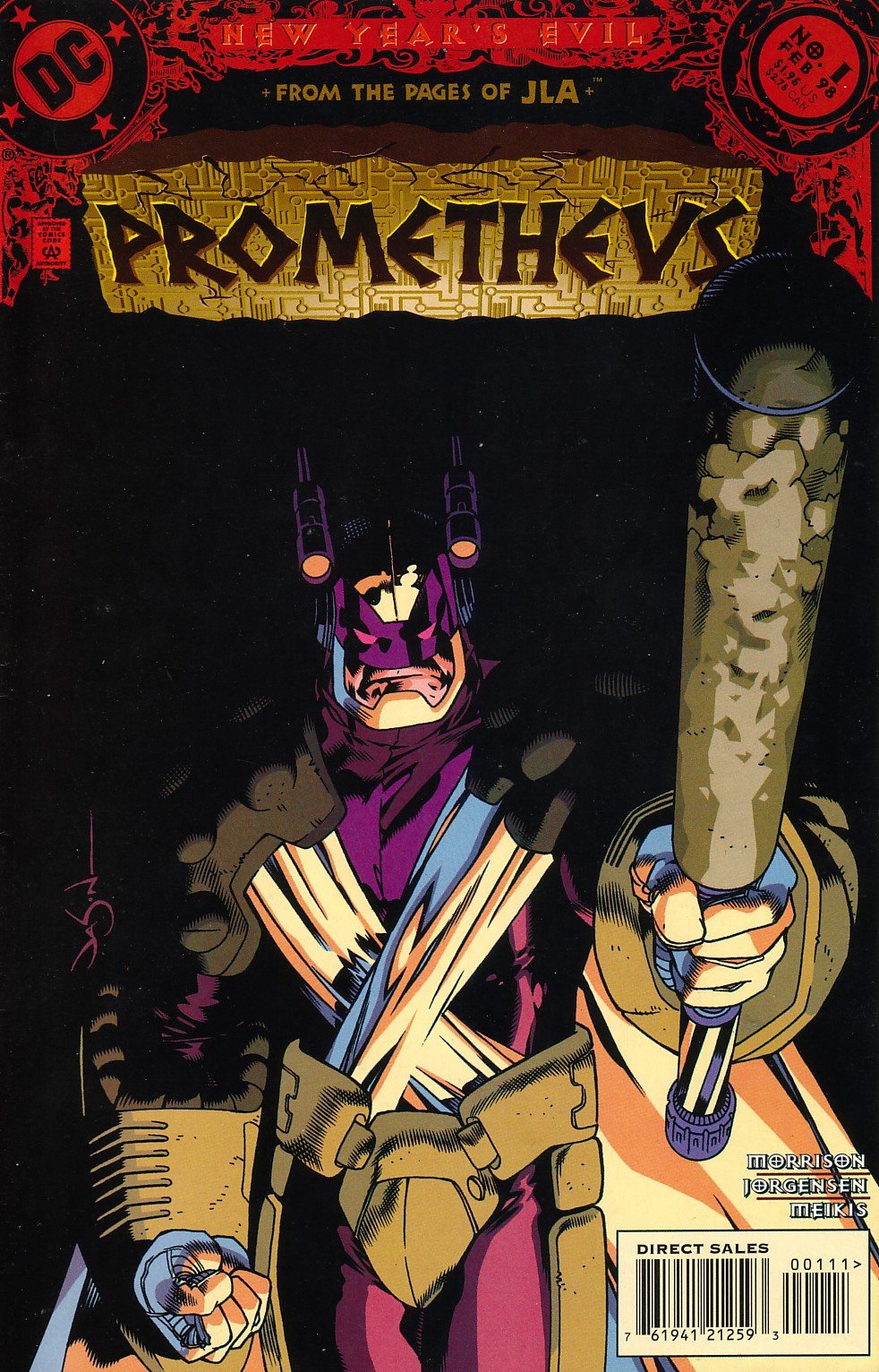 Read online Prometheus (Villains) comic -  Issue # Full - 1