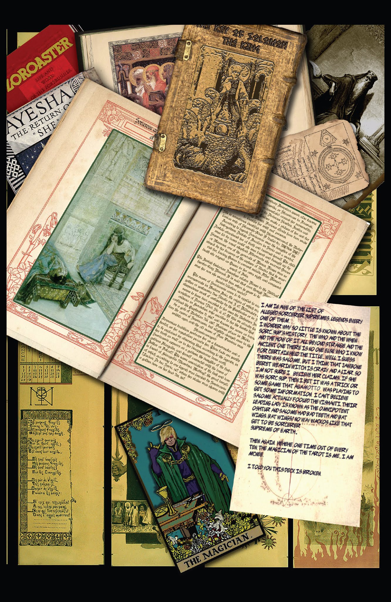 Read online The Marvel Tarot comic -  Issue # Full - 12
