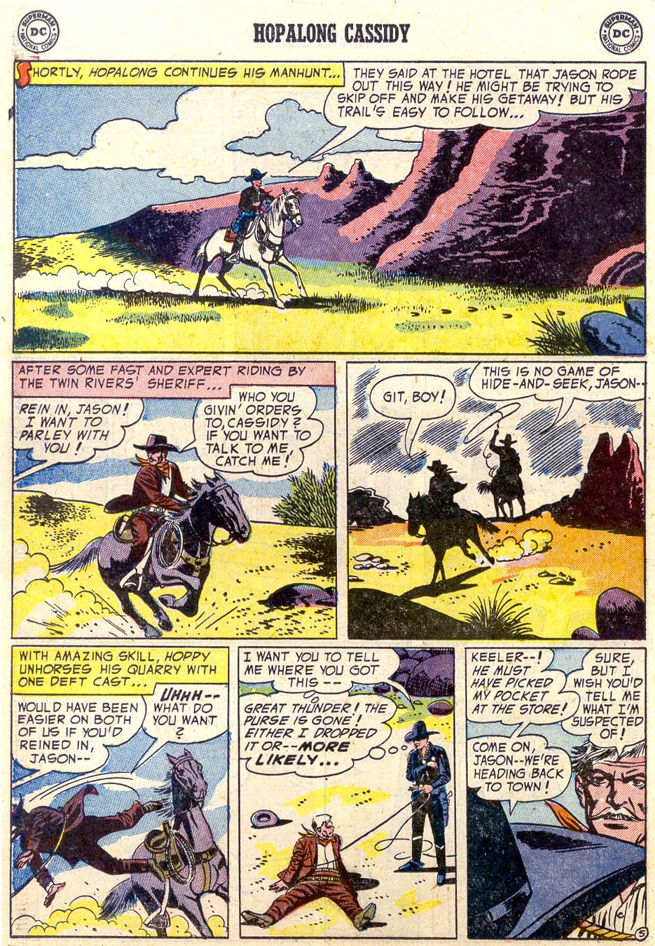 Read online Hopalong Cassidy comic -  Issue #91 - 18