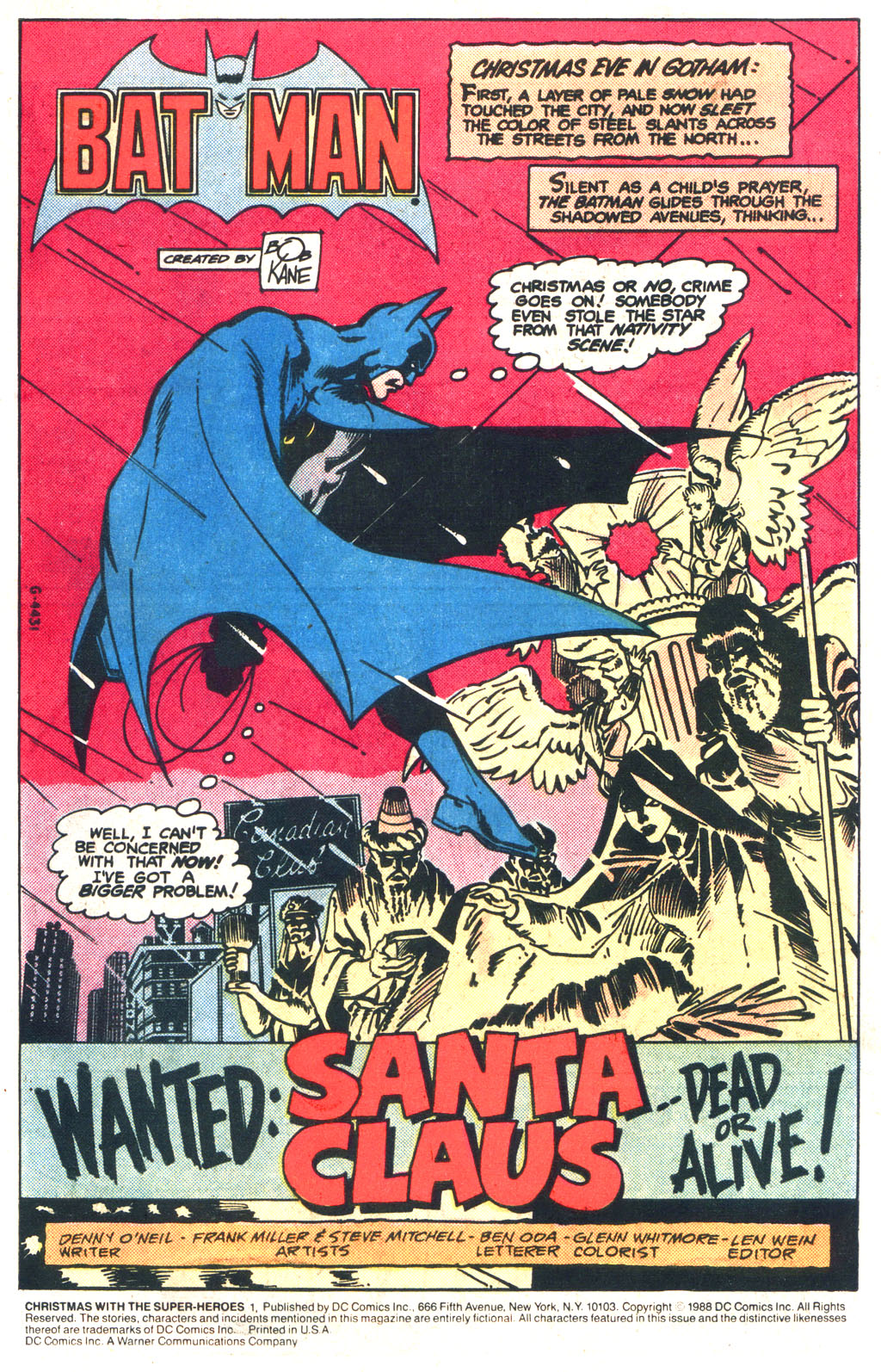 Read online Christmas With the Super-Heroes comic -  Issue #1 - 4