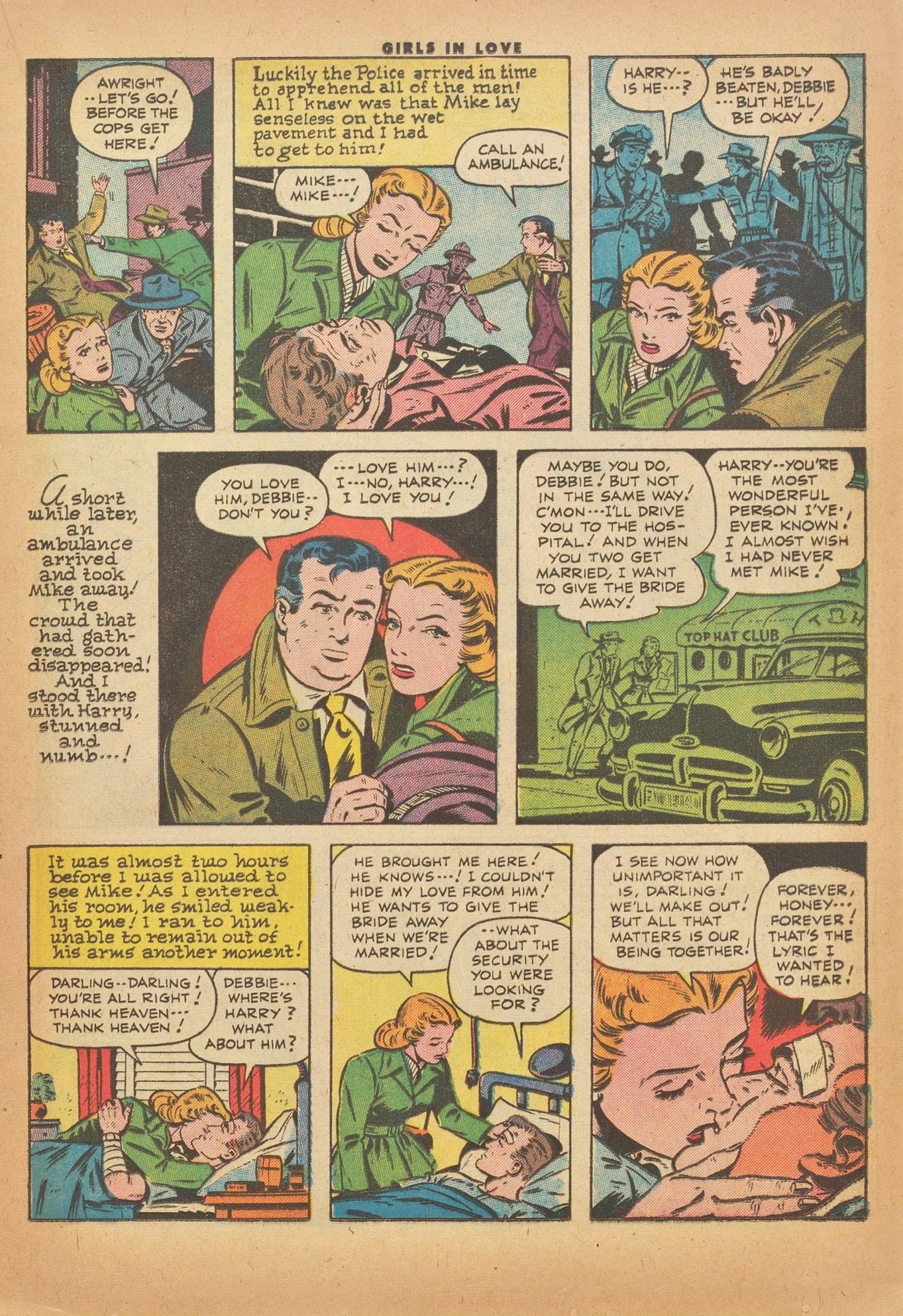 Read online Girls in Love (1955) comic -  Issue #51 - 17