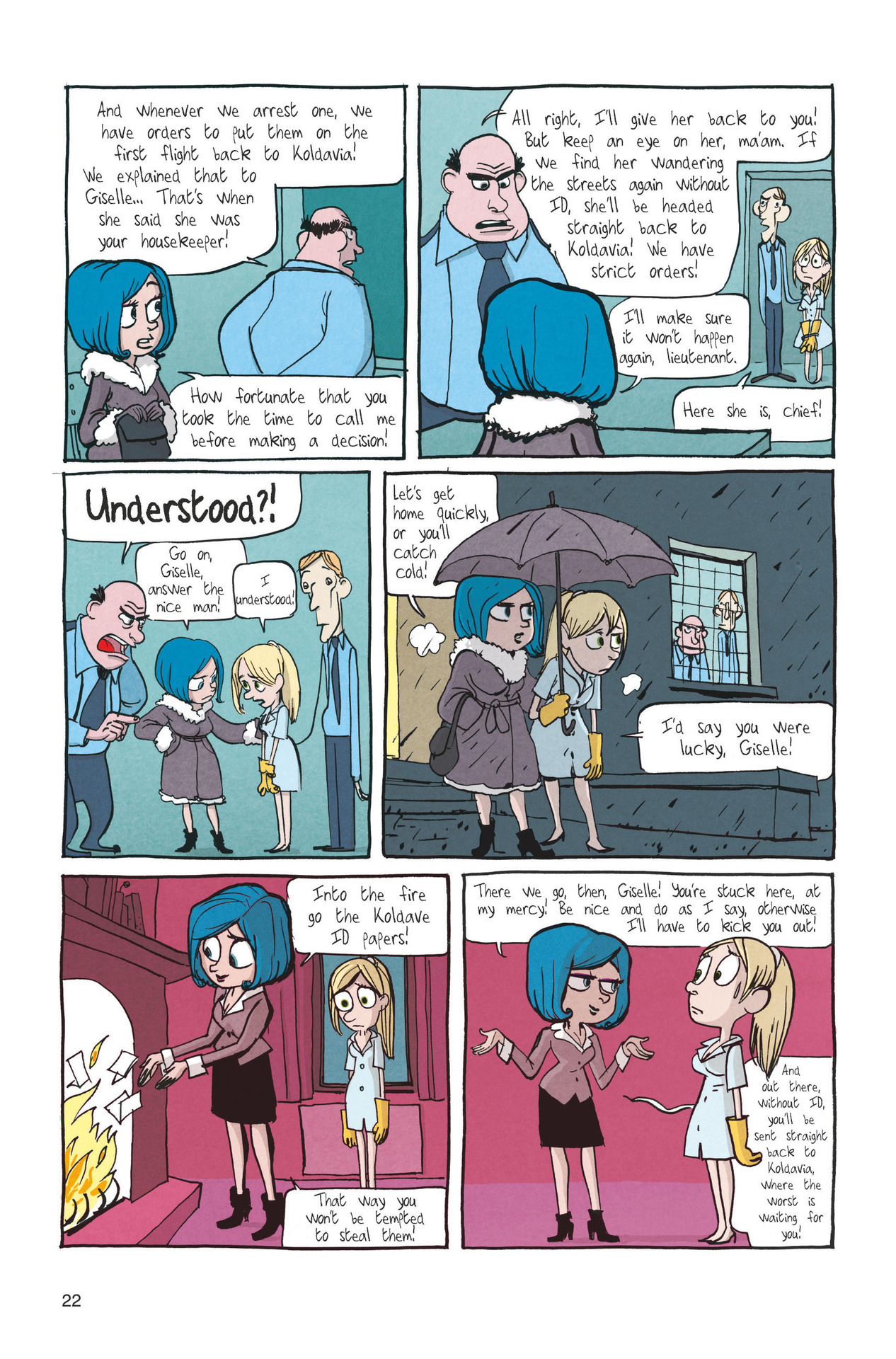 Read online Giselle & Beatrice comic -  Issue # TPB - 22