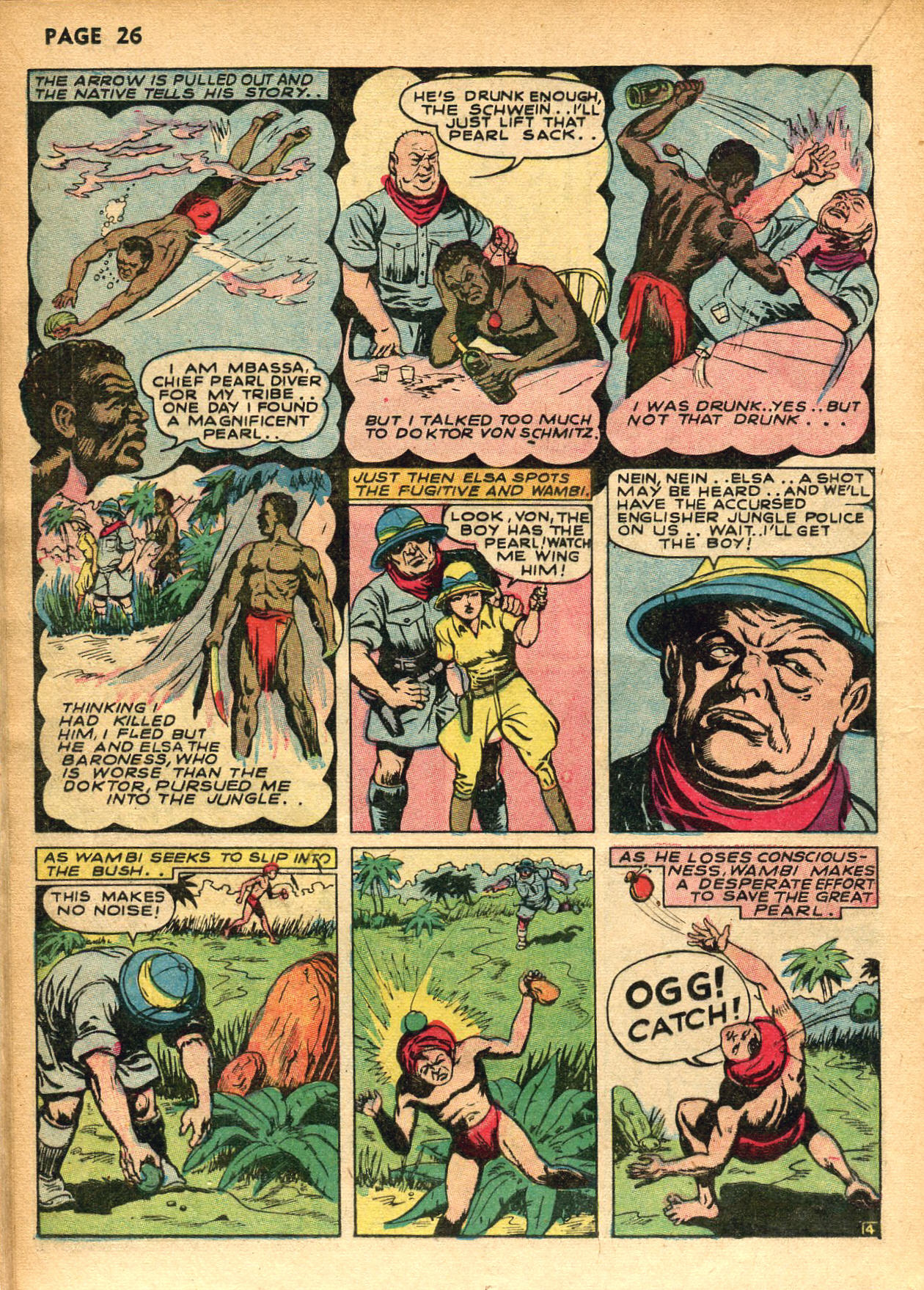 Read online Wambi Jungle Boy comic -  Issue #1 - 29