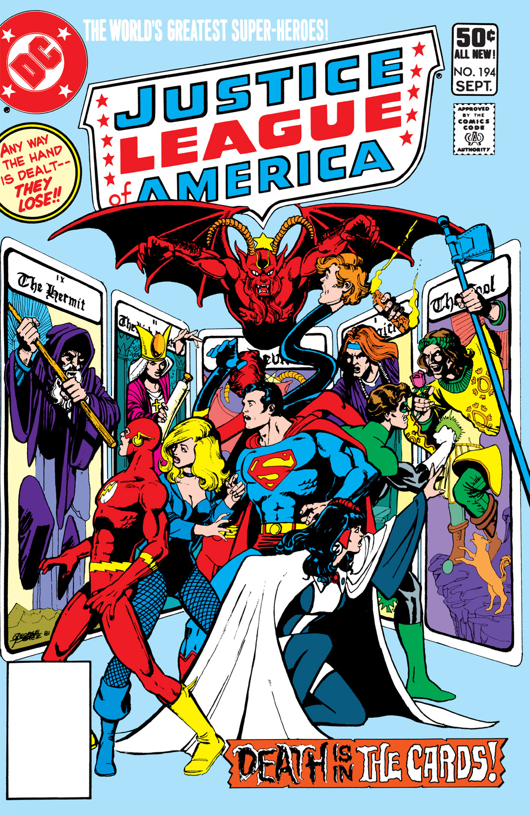Read online Justice League of America (1960) comic -  Issue #194 - 1