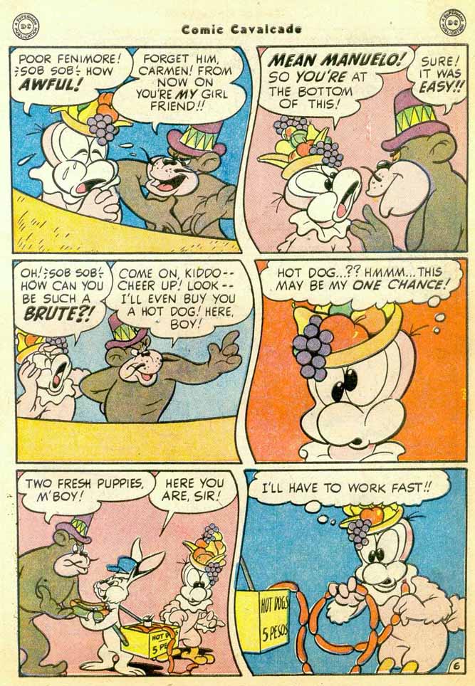 Read online Comic Cavalcade comic -  Issue #35 - 41