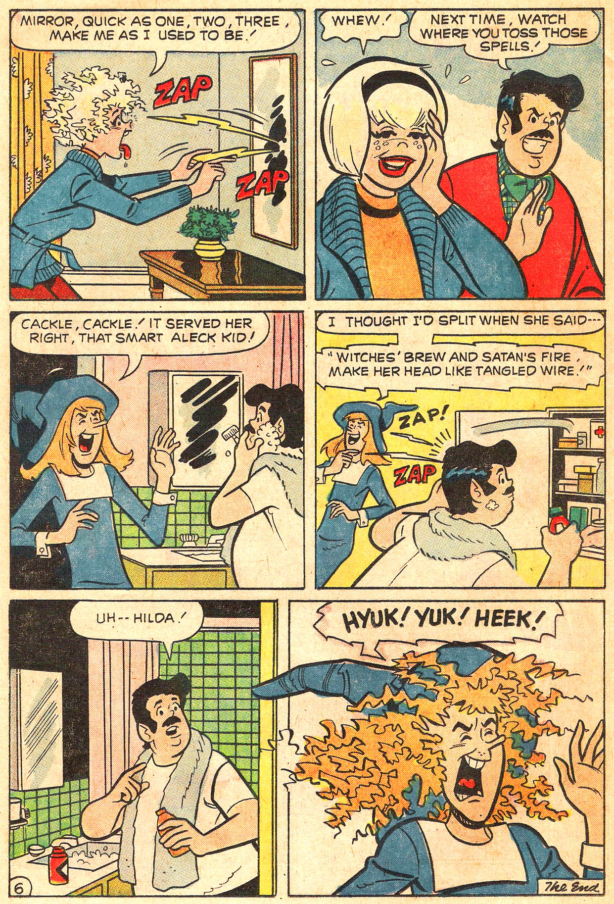 Read online Sabrina The Teenage Witch (1971) comic -  Issue #17 - 18