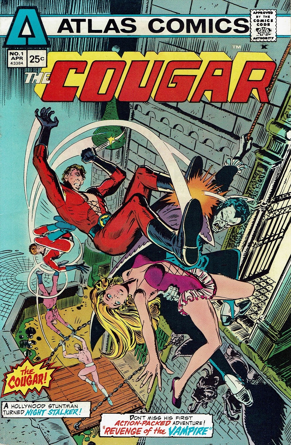 Read online The Cougar comic -  Issue #1 - 1