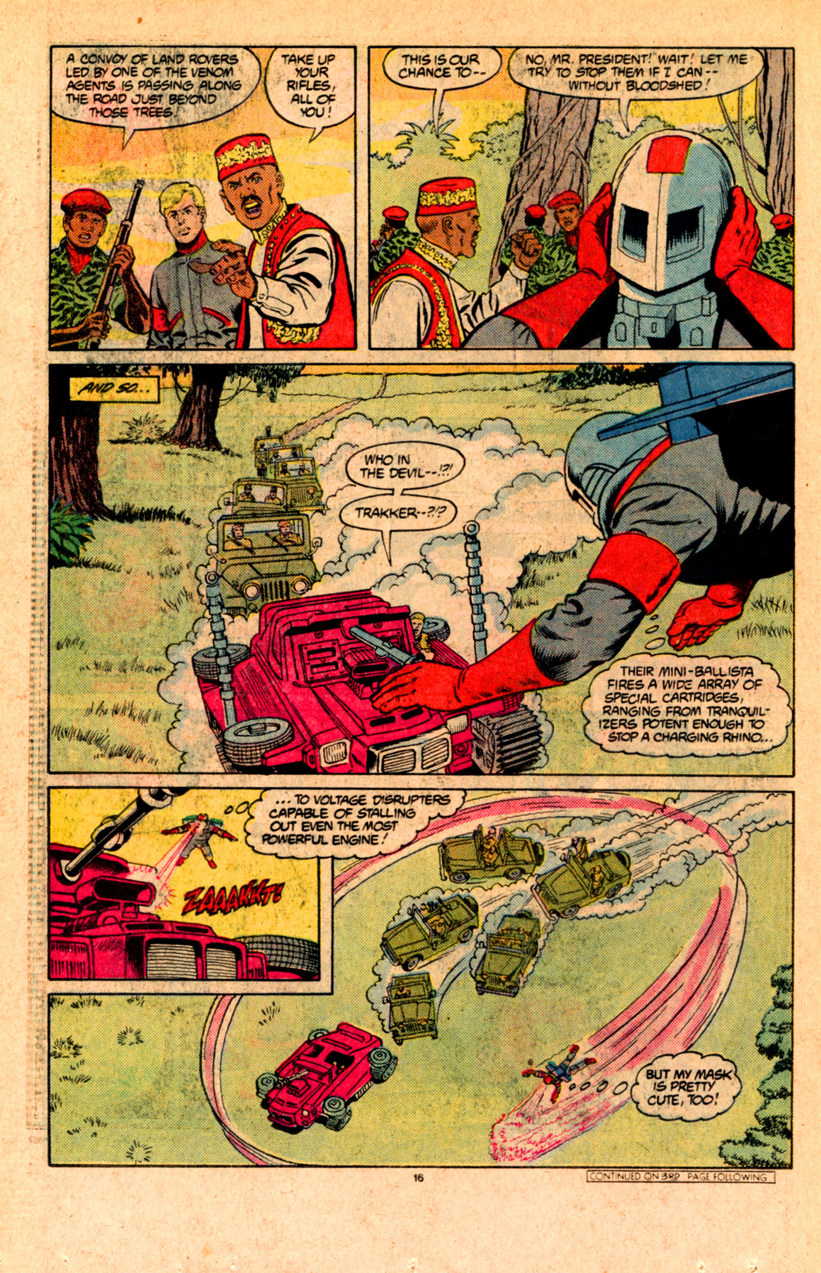 Read online MASK (1987) comic -  Issue #5 - 22