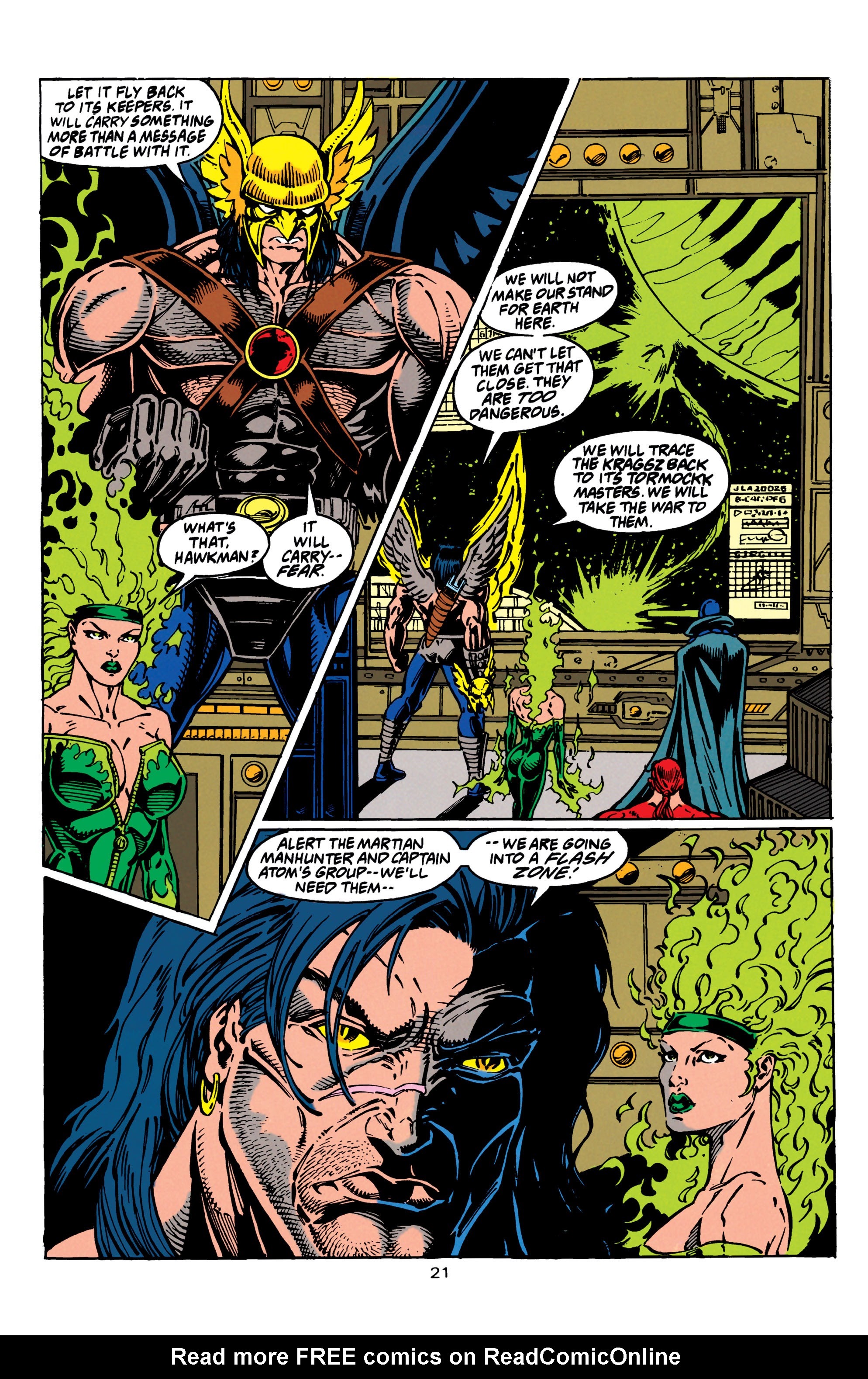 Read online Guy Gardner: Warrior comic -  Issue #32 - 17