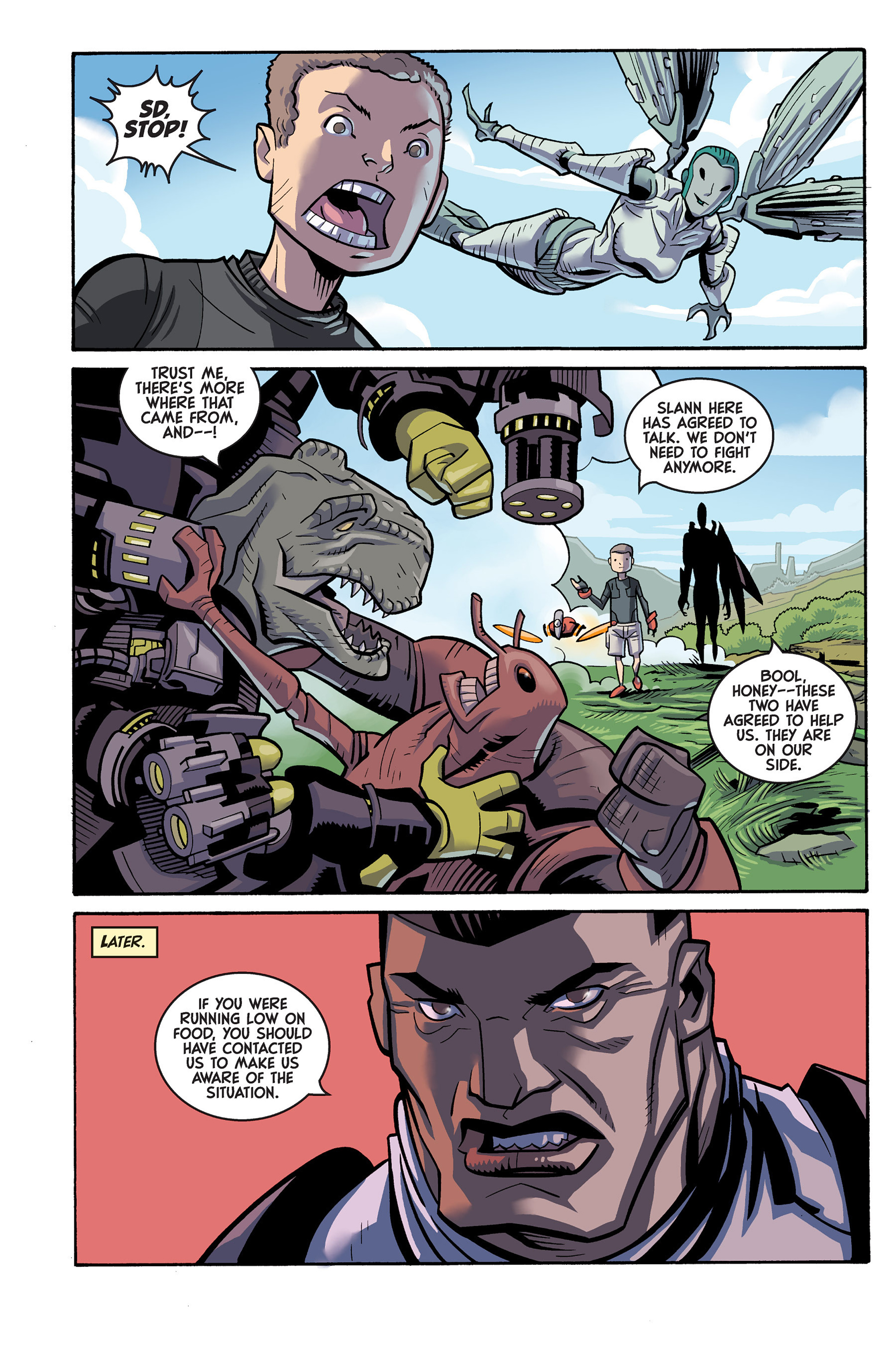 Read online Super Dinosaur (2011) comic -  Issue # _TPB 3 - 117