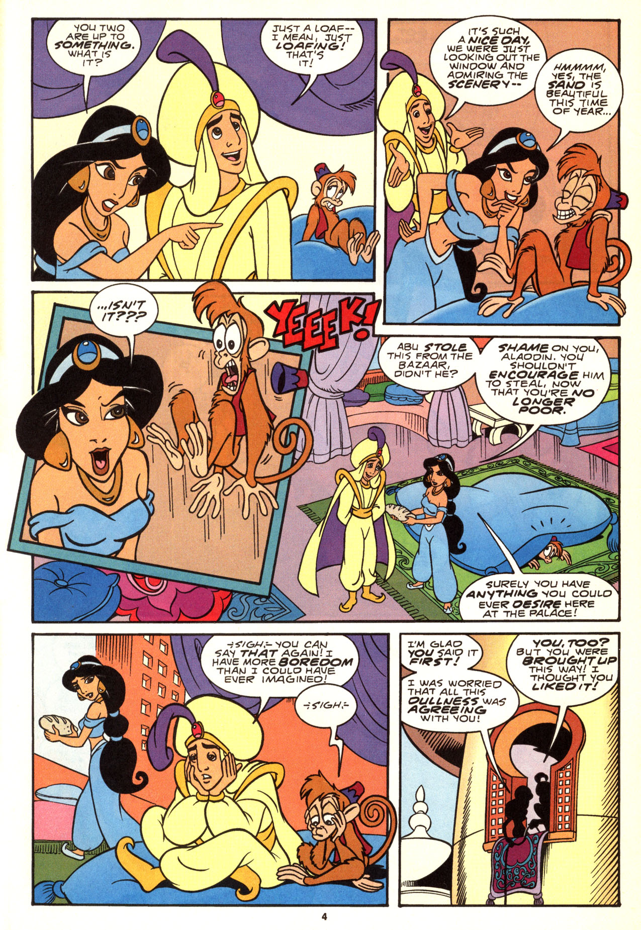 Read online The Return of Disney's Aladdin comic -  Issue #1 - 6